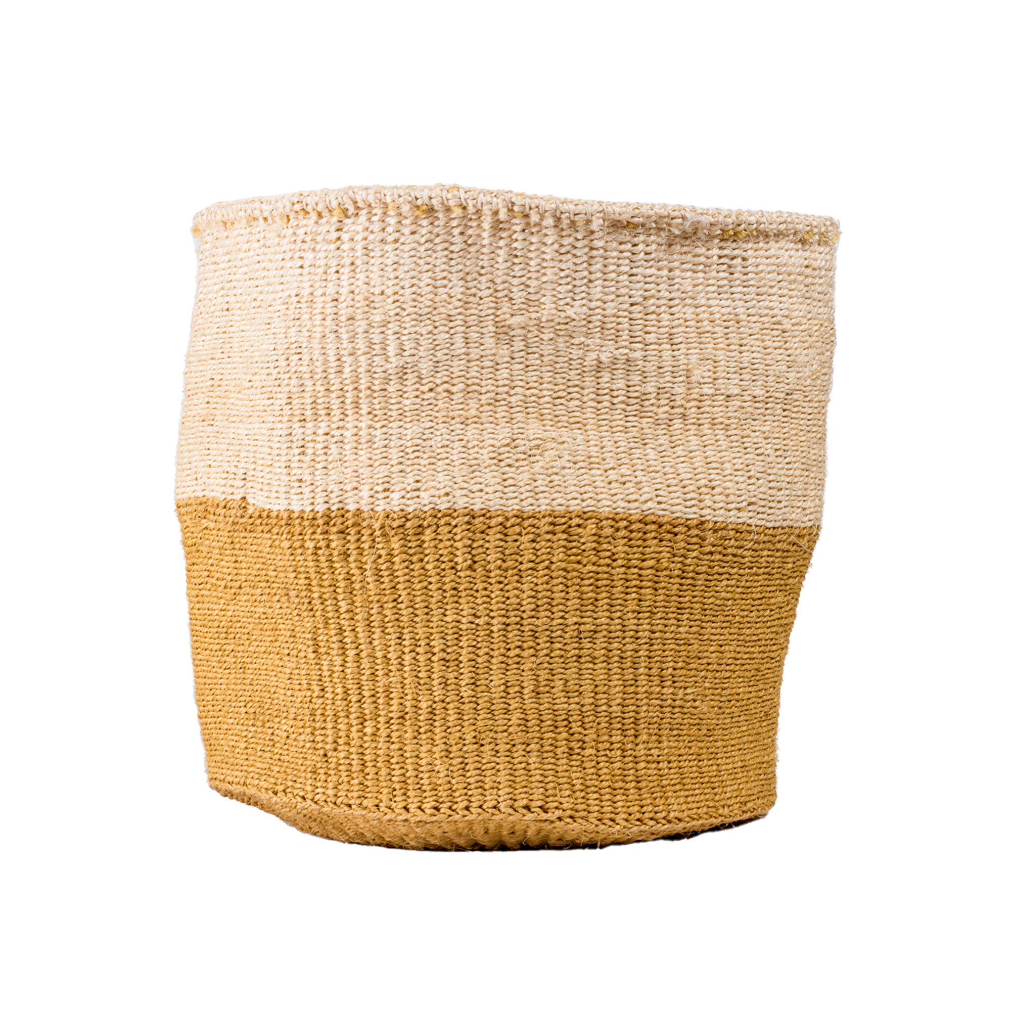 Woven Rwandan Reed Buckets