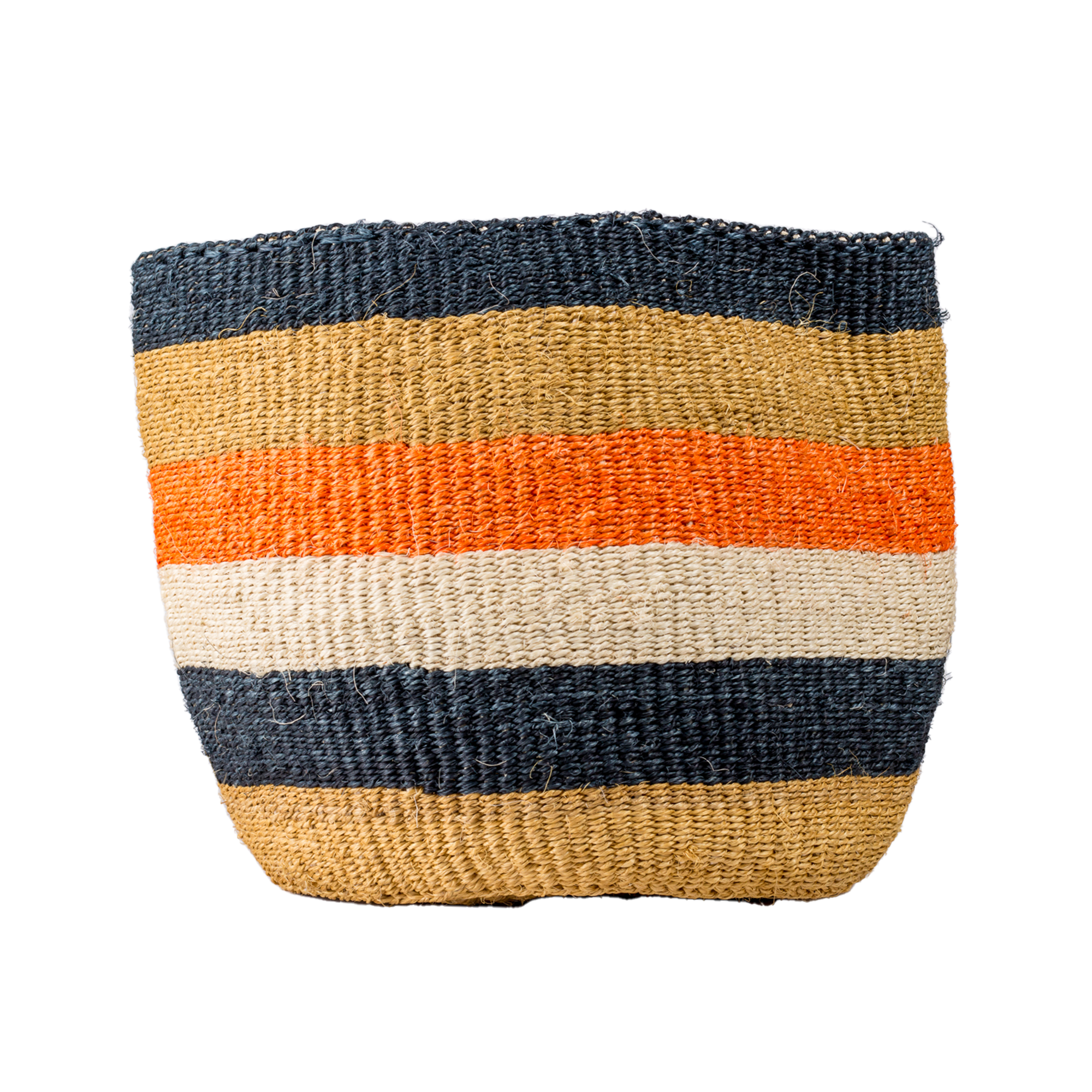 Woven Rwandan Reed Buckets