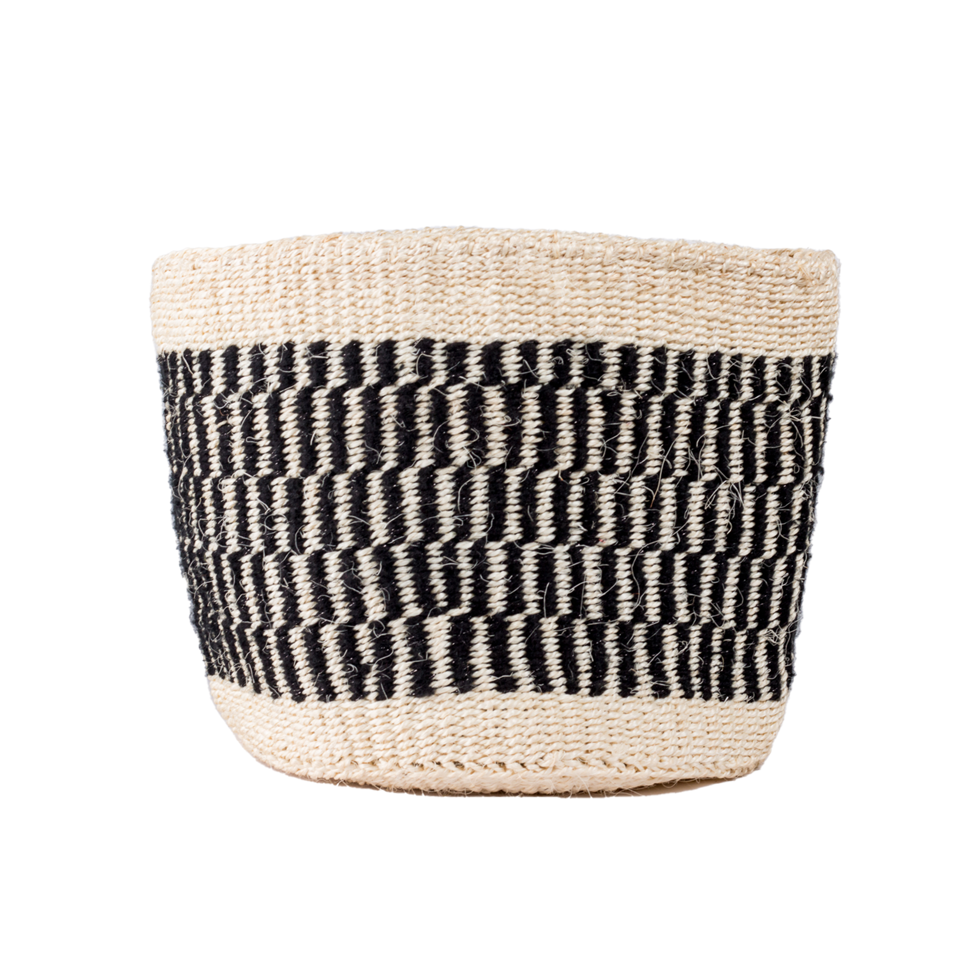 Woven Rwandan Reed Buckets