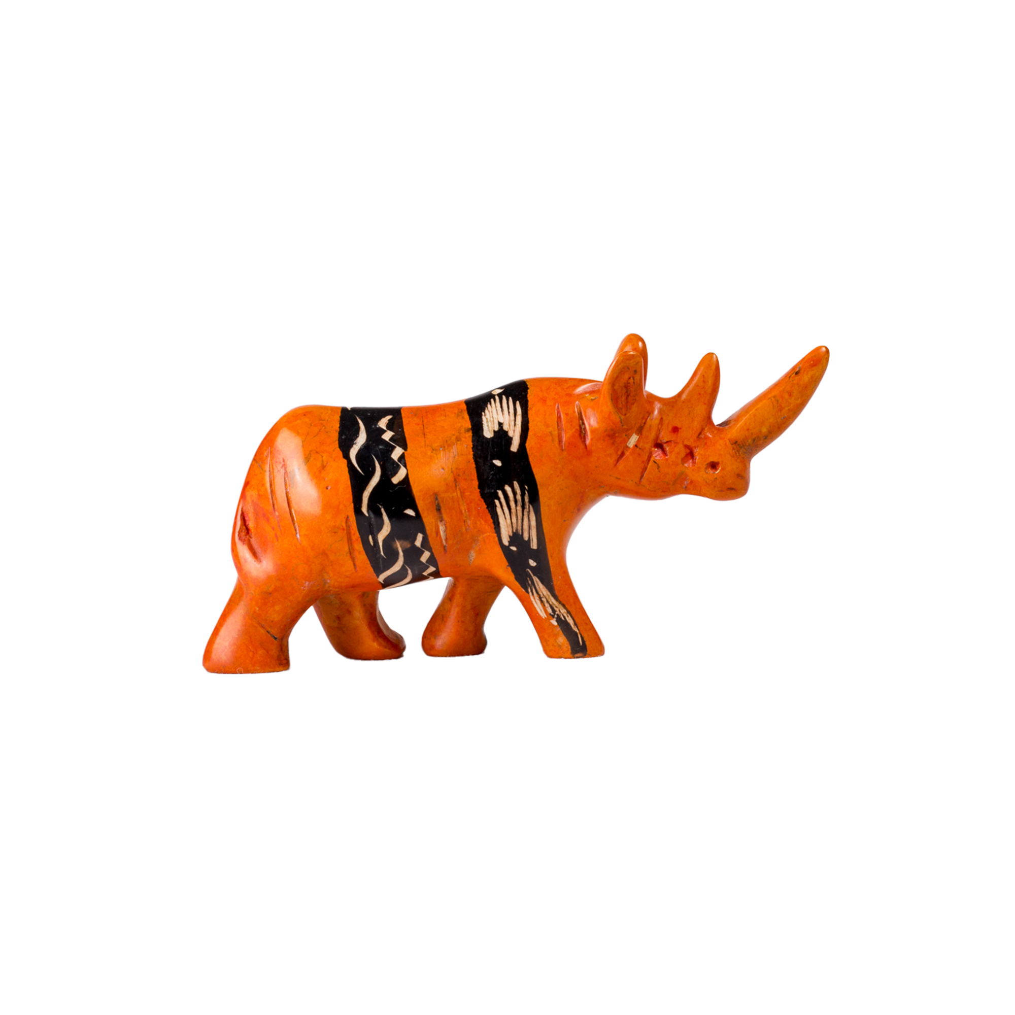 Colourful Soapstone Animal Figurines (L)