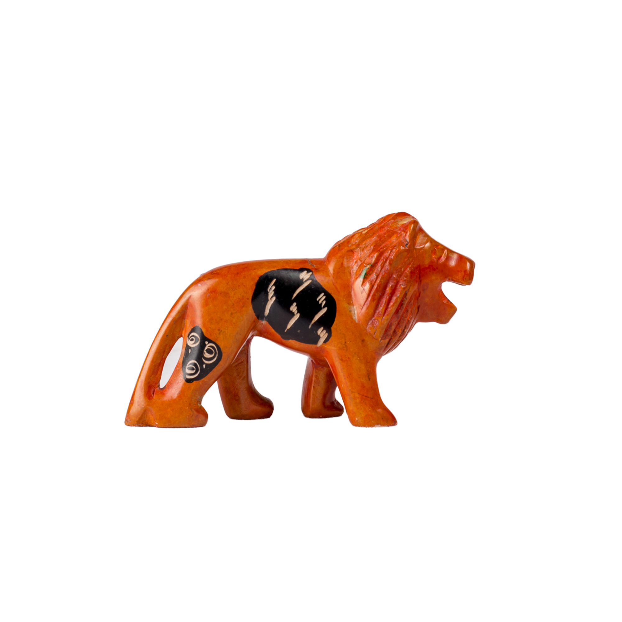 Colourful Soapstone Animal Figurines (L)