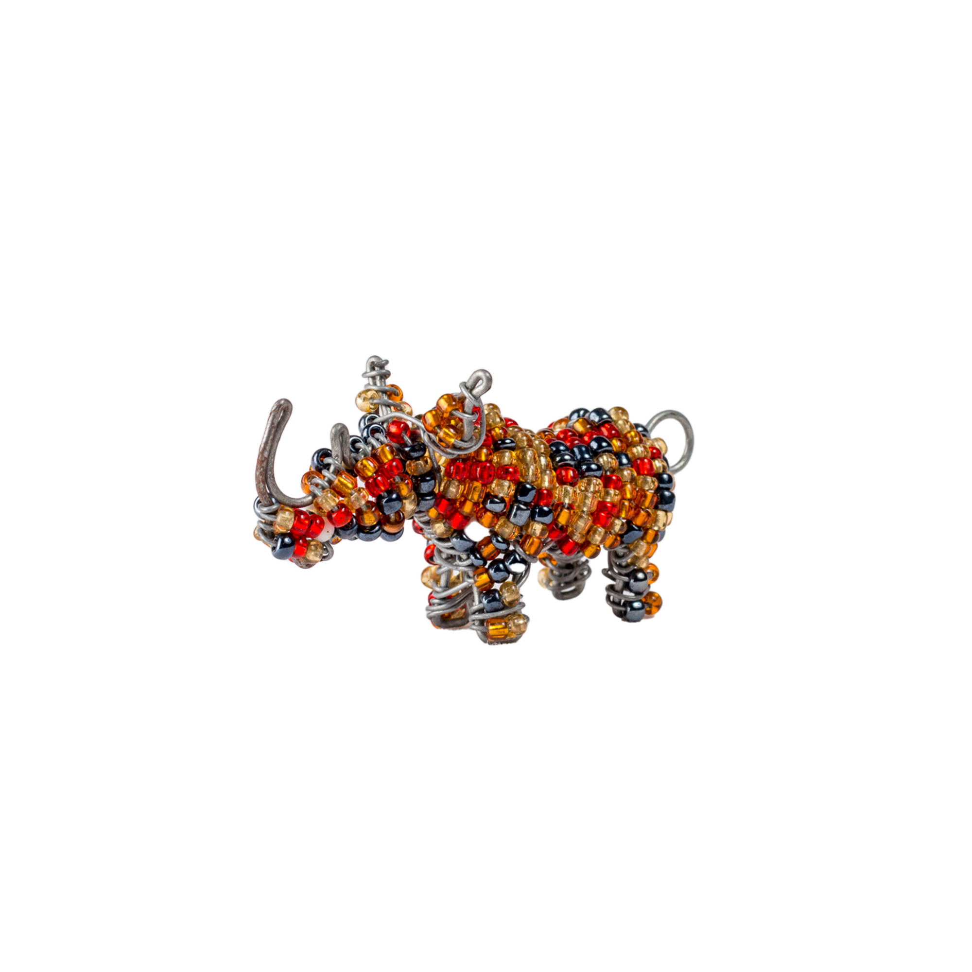 X-Small Beaded Wire Rhino