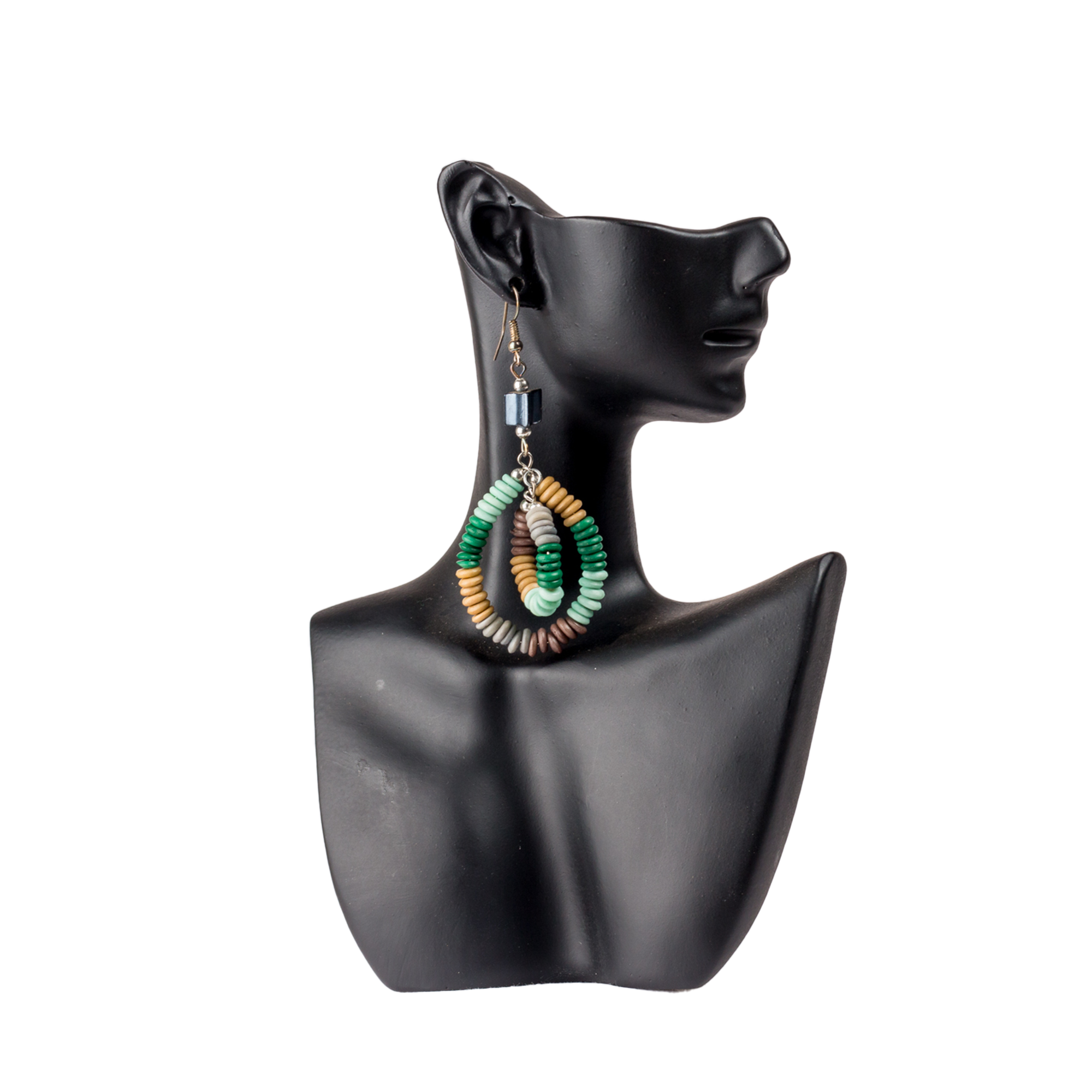 Round Resin Earrings