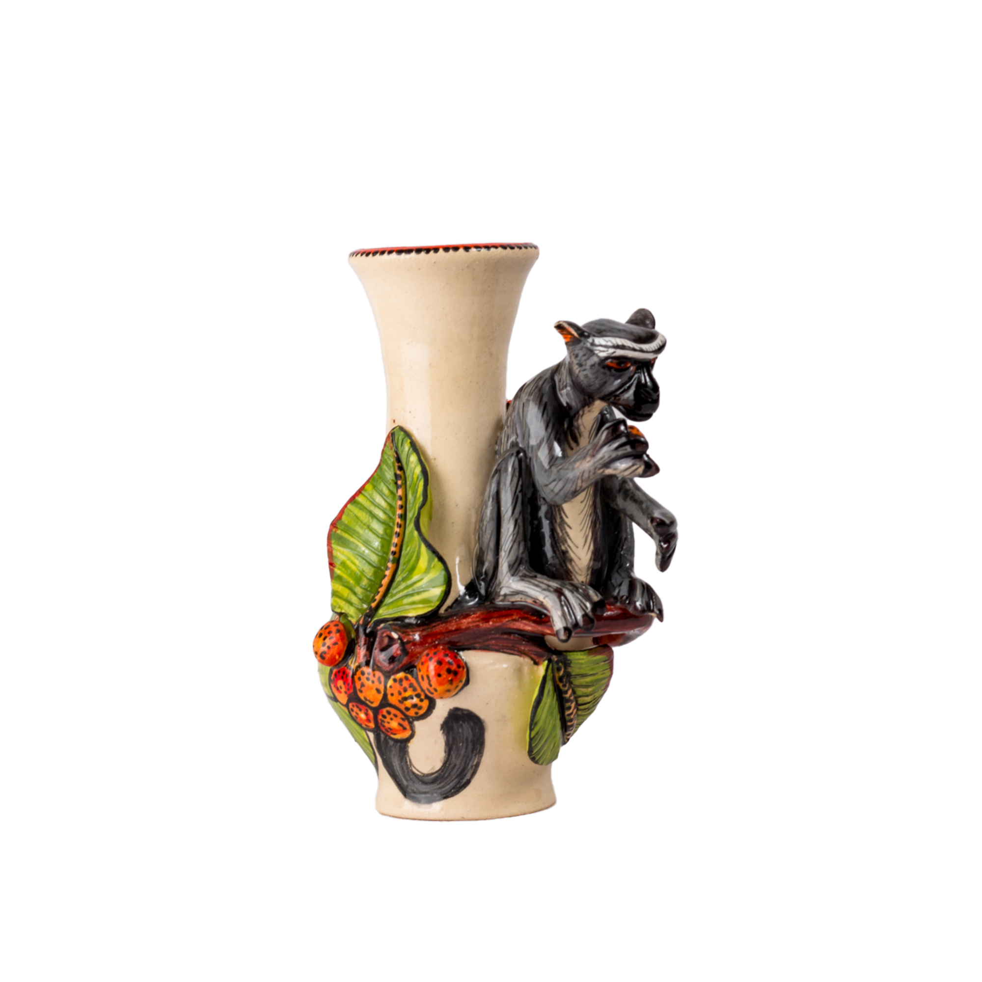 3D Ceramic Monkey Candle Holder