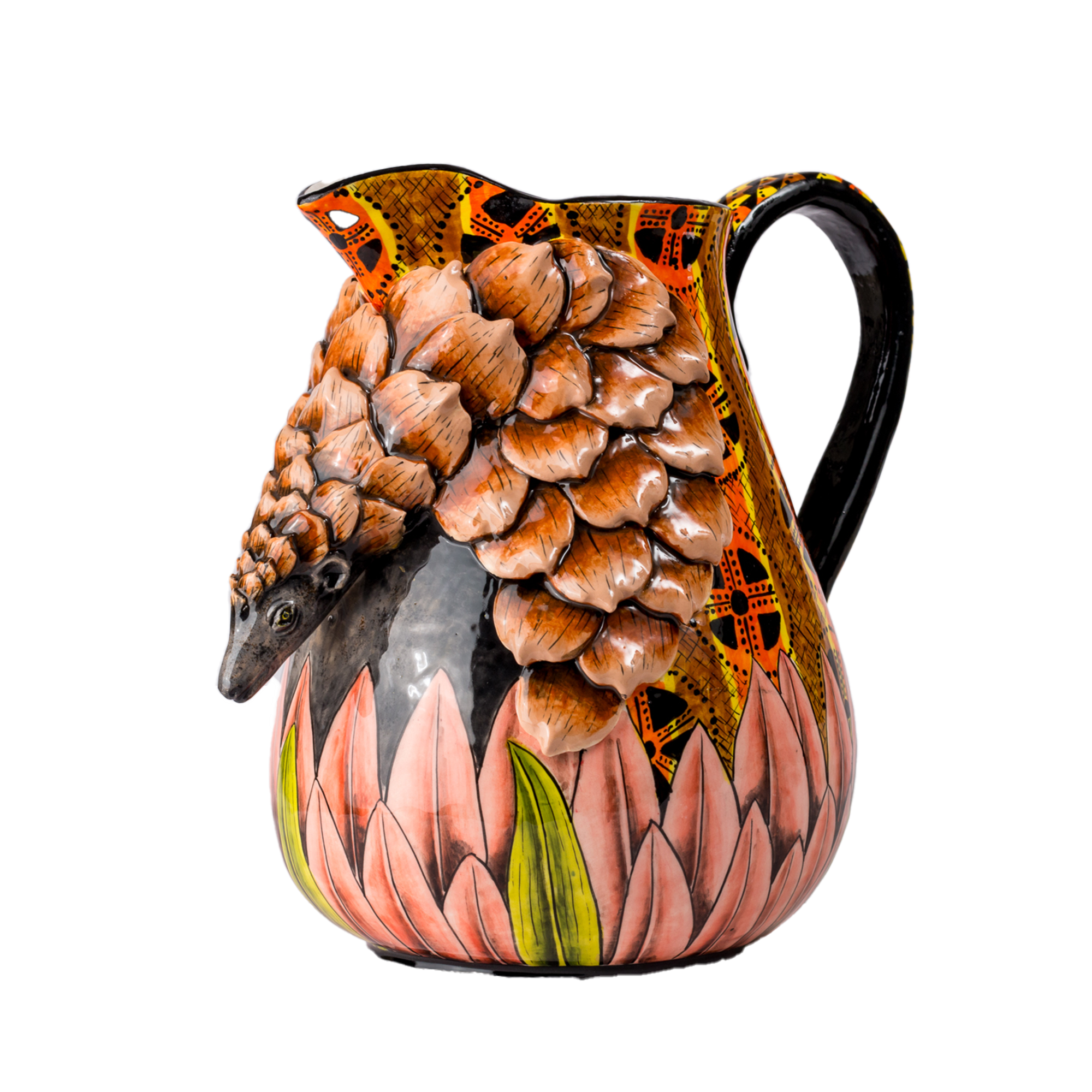 3D Ceramic Pangolin Carafe
