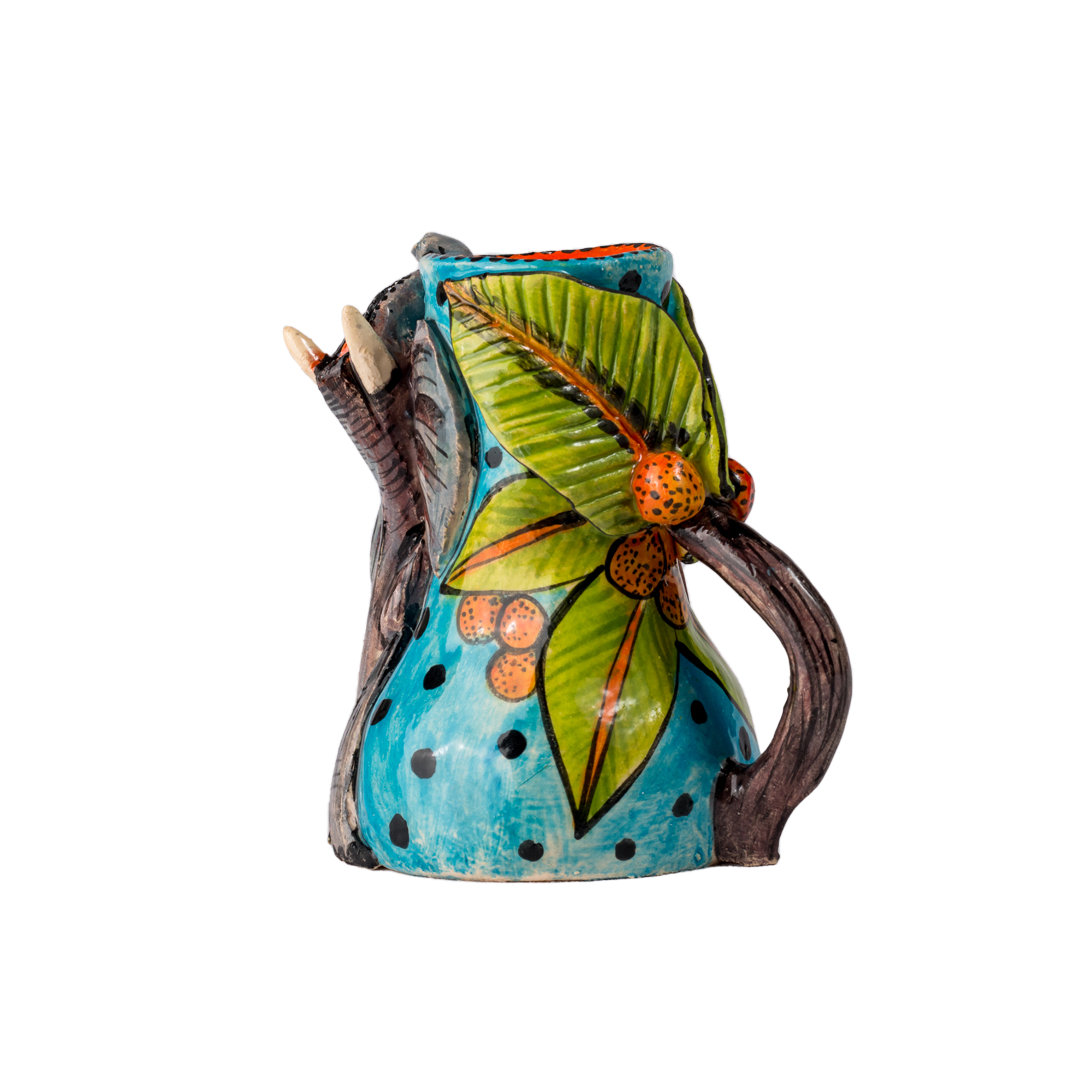 3D Ceramic Elephant Candle Holder