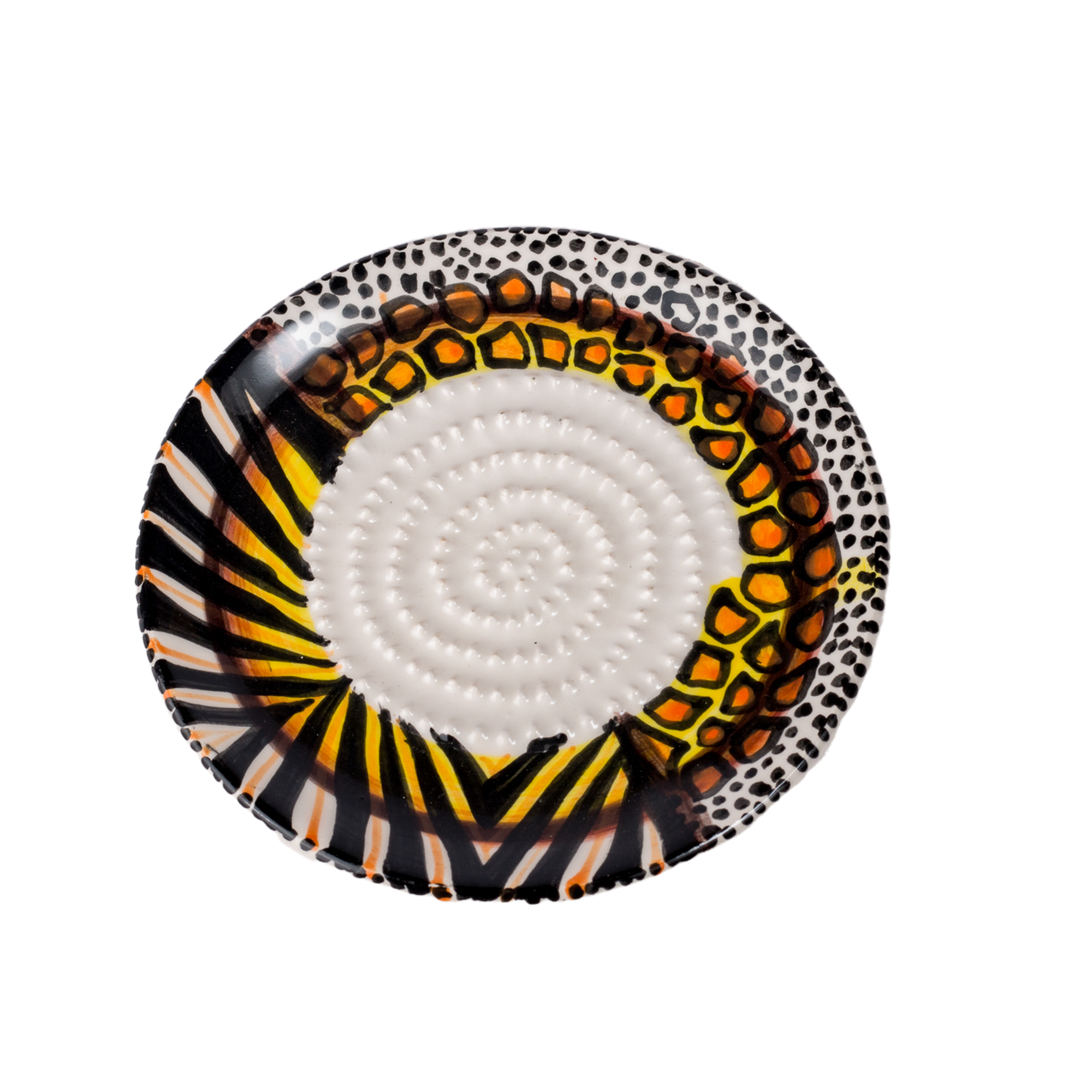 Hand Painted Ceramic Grater