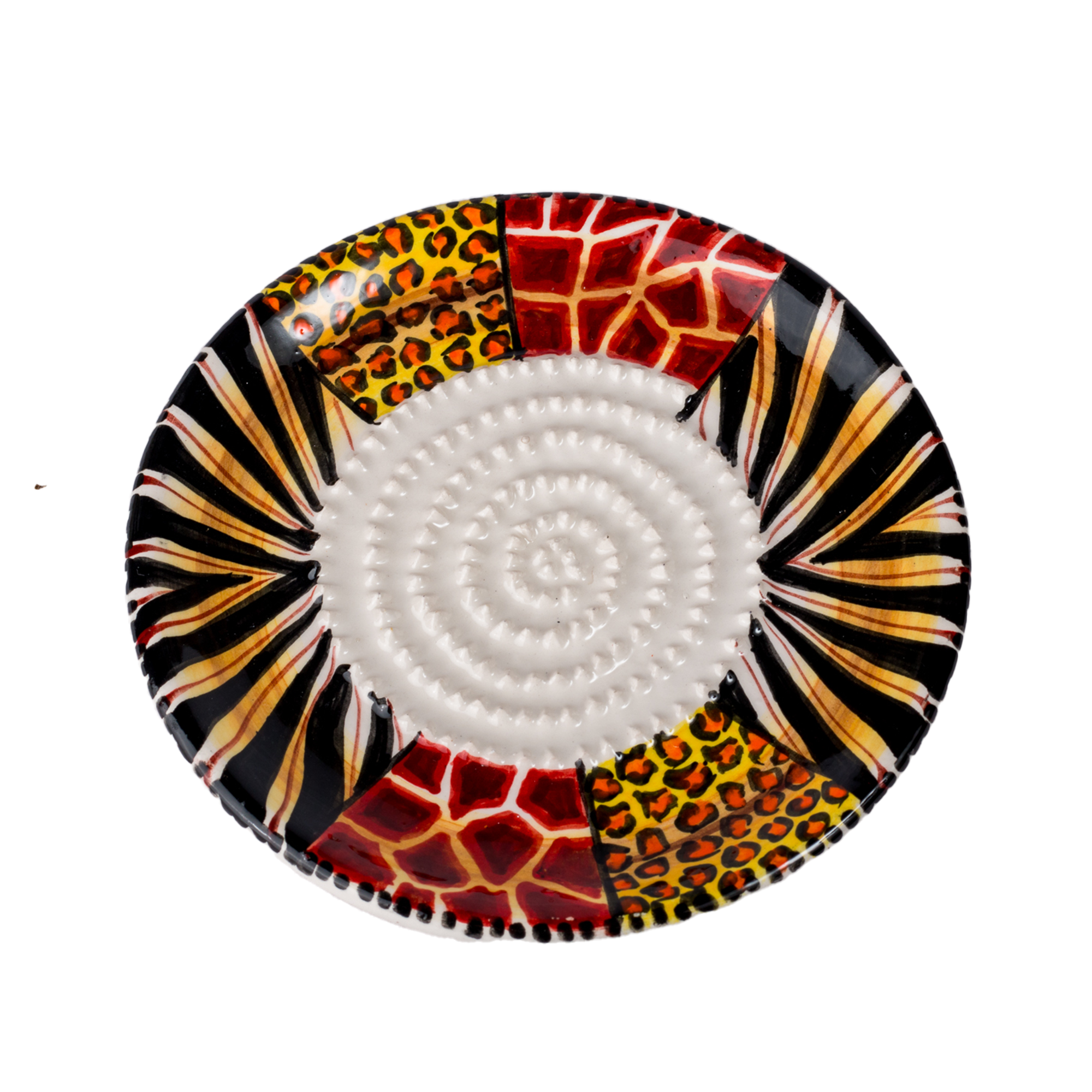 Hand Painted Ceramic Grater