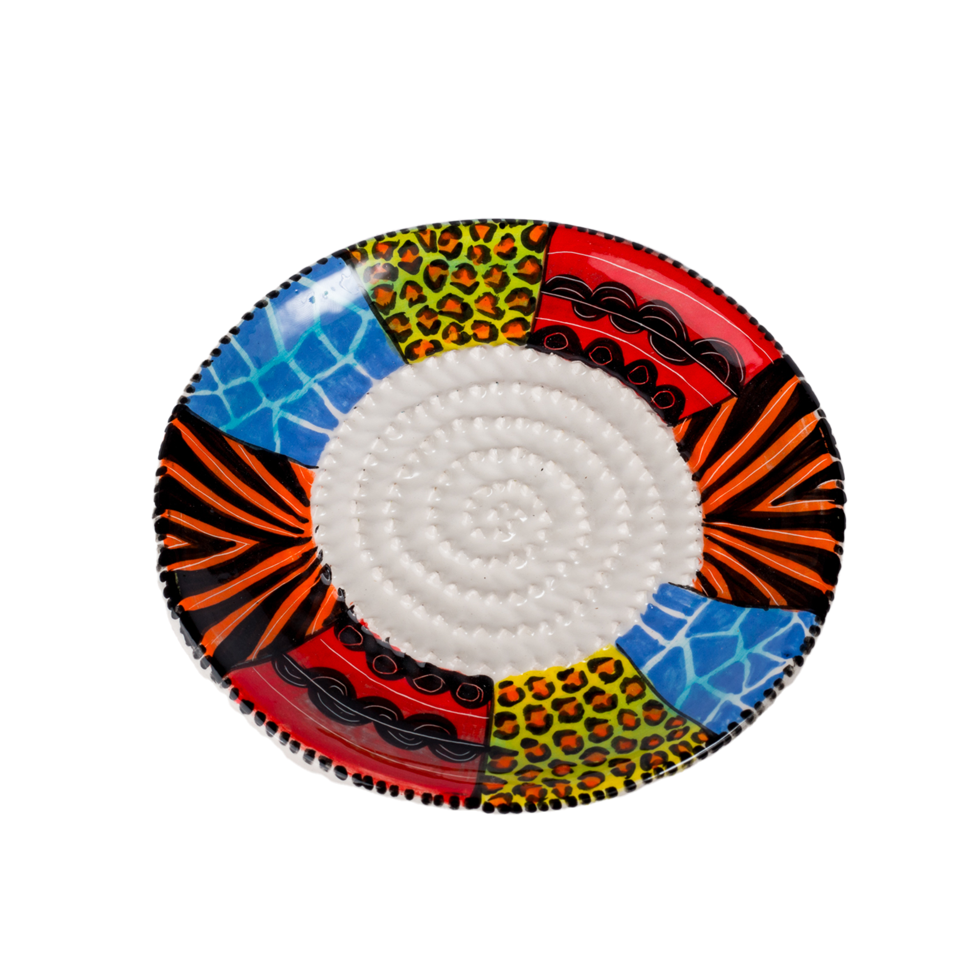Hand Painted Ceramic Grater