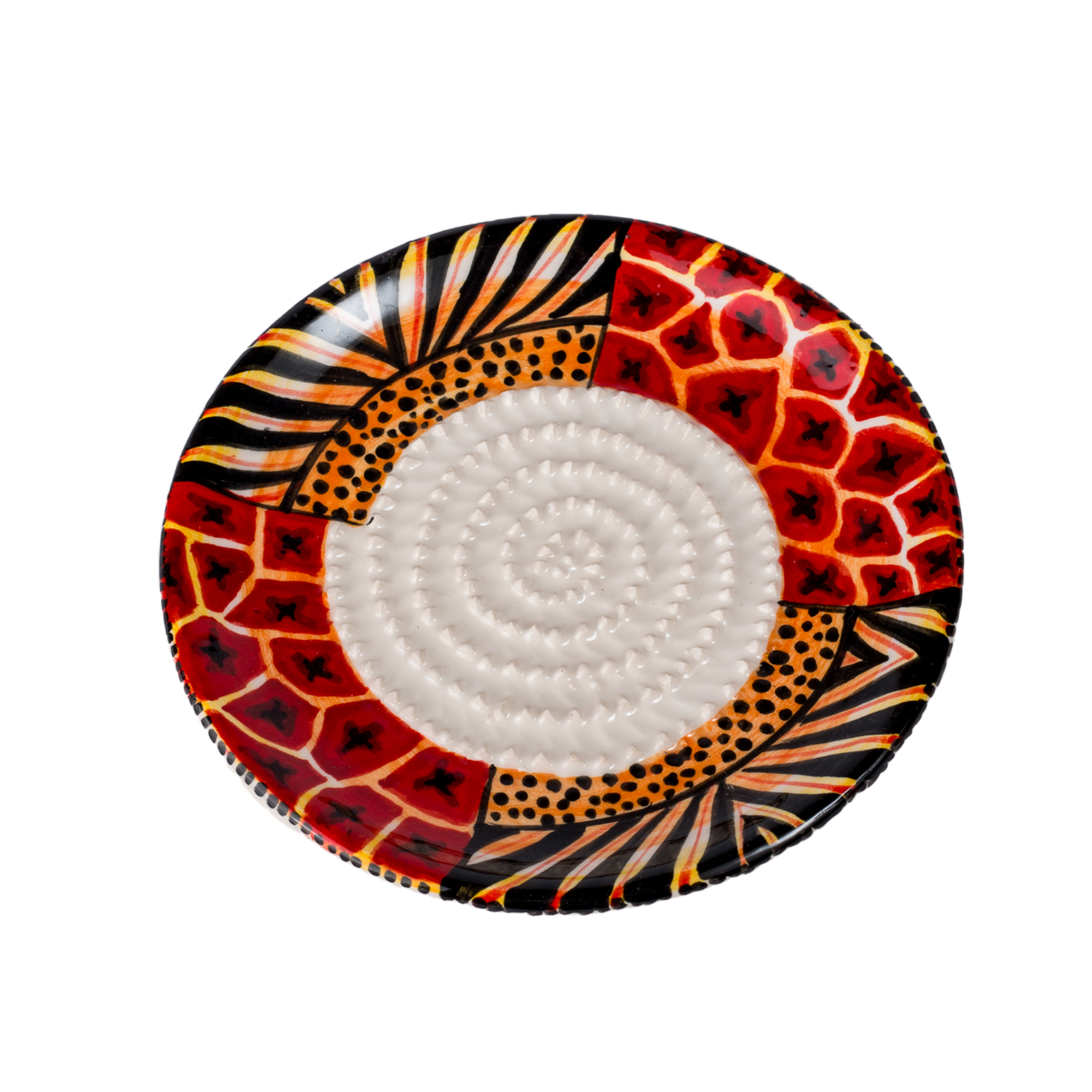Hand Painted Ceramic Grater