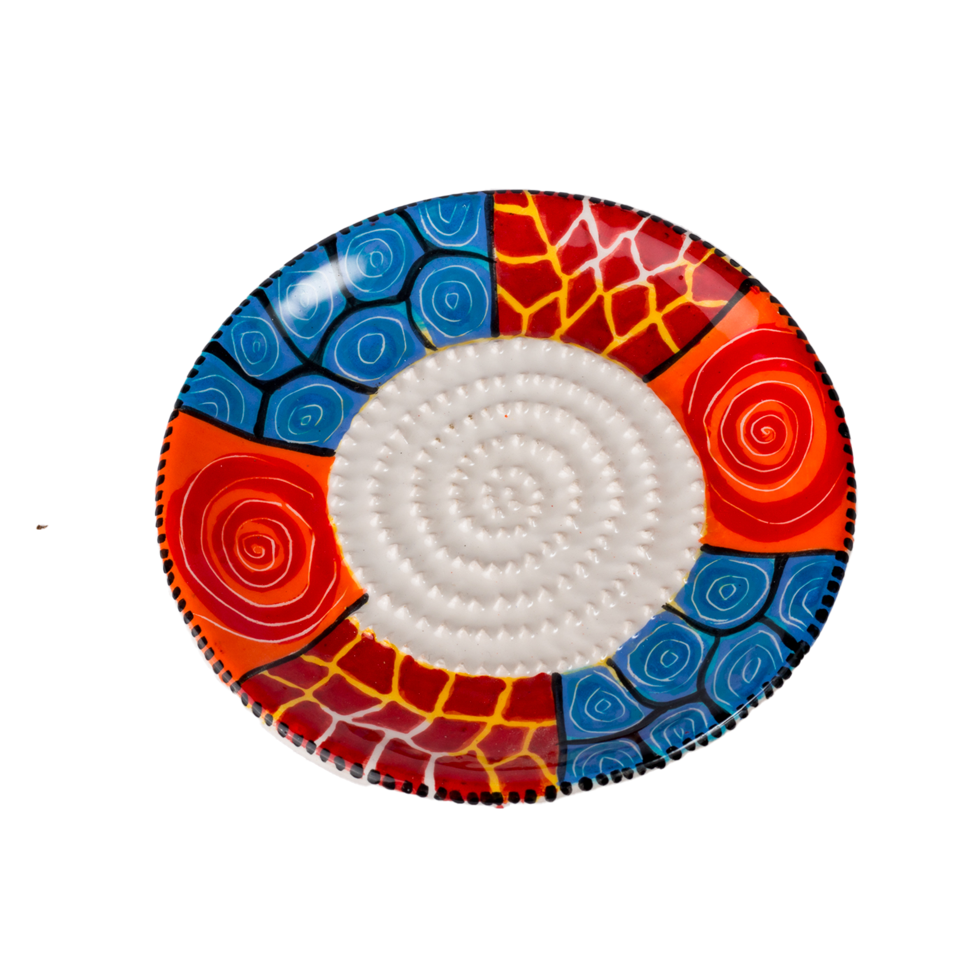 Hand Painted Ceramic Grater