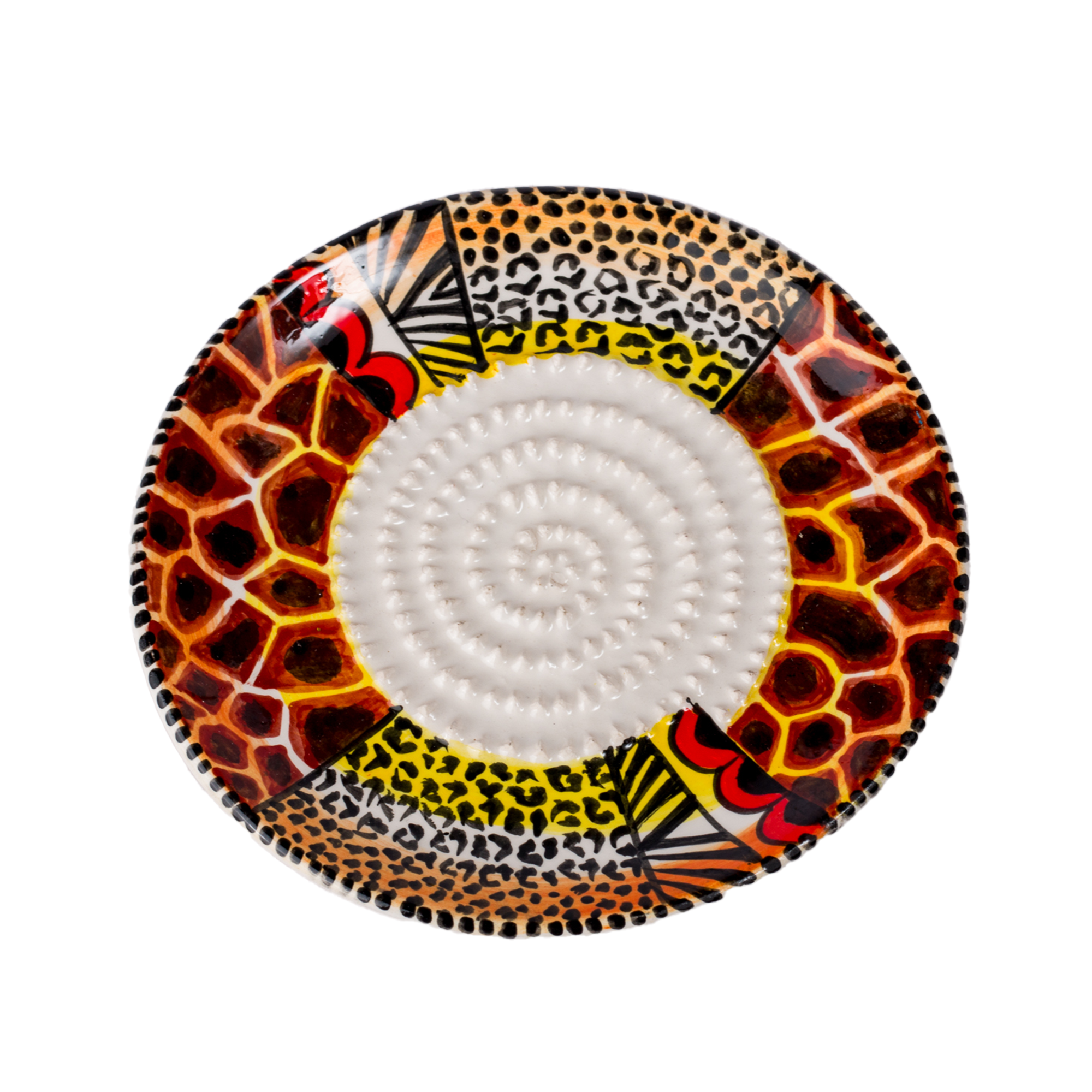 Hand Painted Ceramic Grater