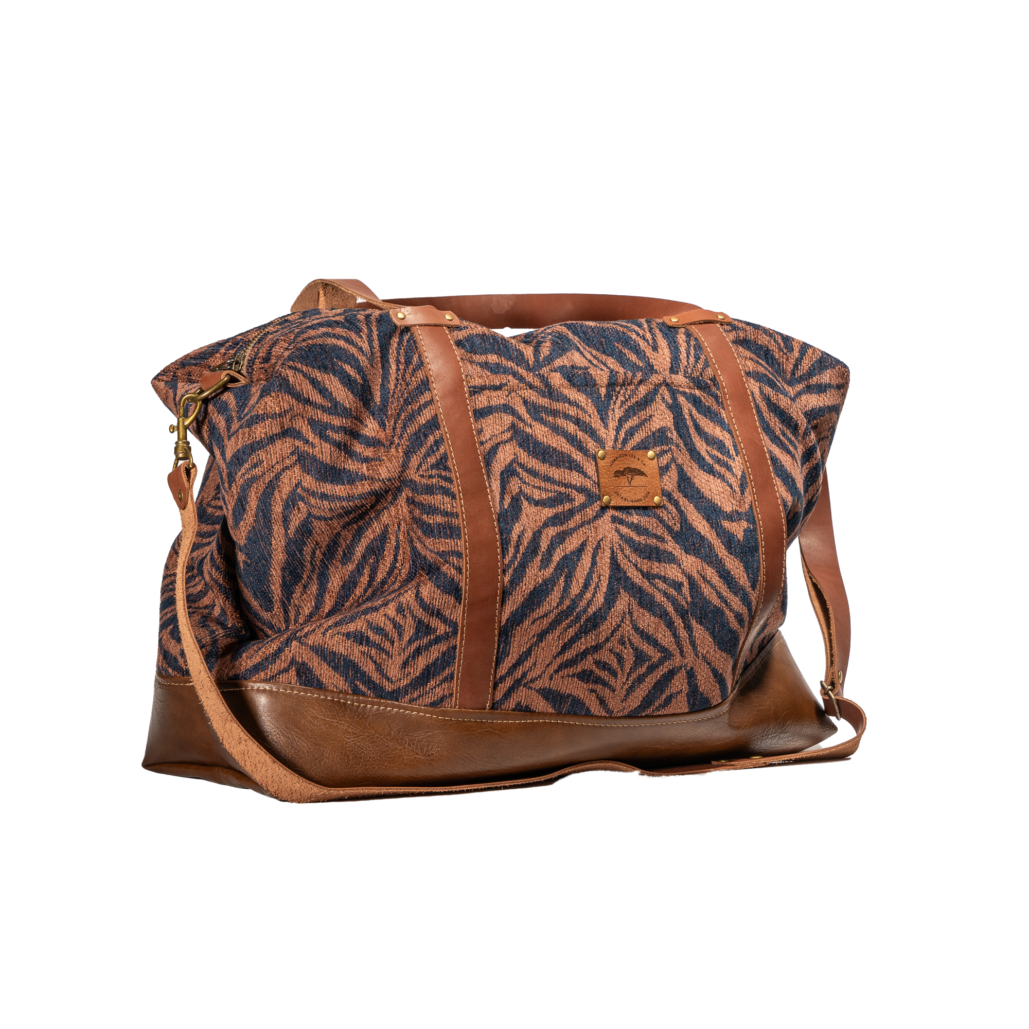 Large Handmade Duffle Bag