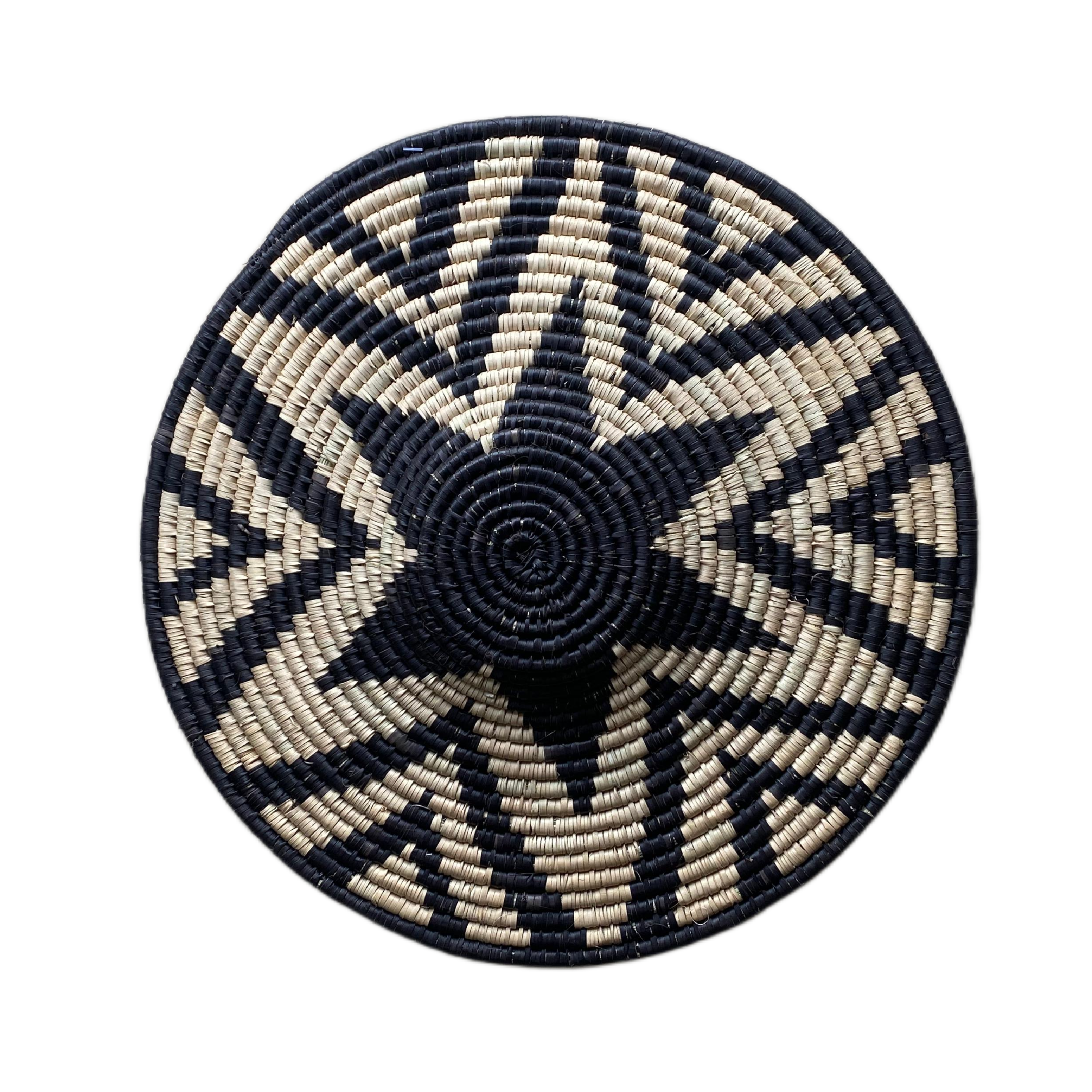 Hand Weaved Wall Ornament - Blooming Flowers (MXZX)