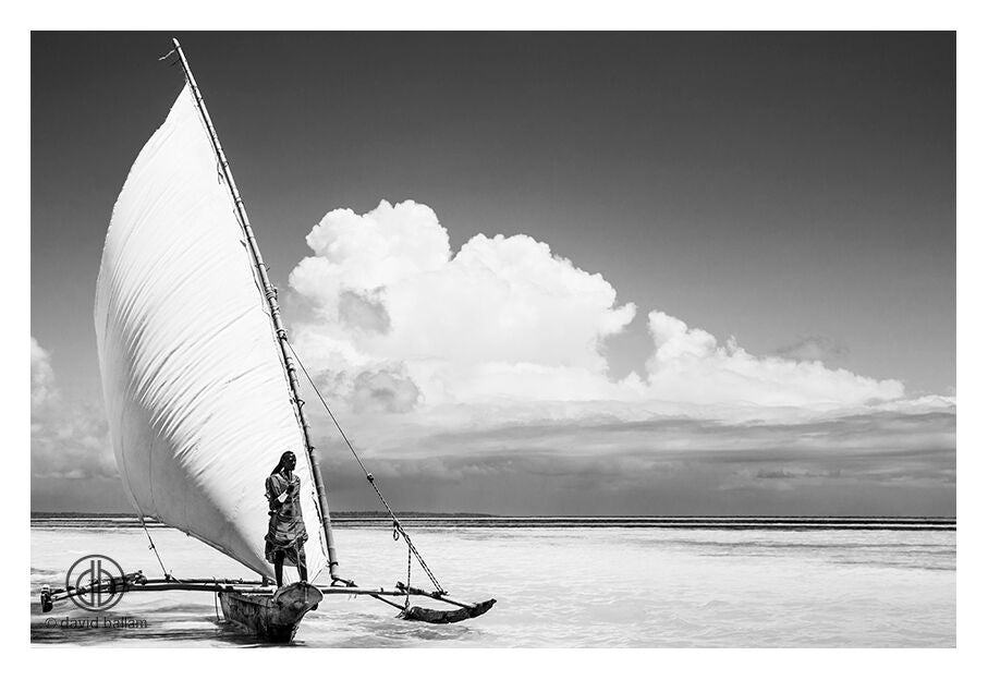 David Ballam Rolled Canvas Prints - Zanzibar At Sea Collection (120cm x 180cm)