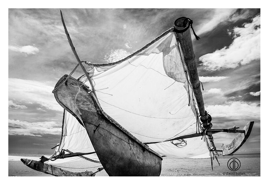 David Ballam Rolled Canvas Prints - Zanzibar At Sea Collection (120cm x 180cm)