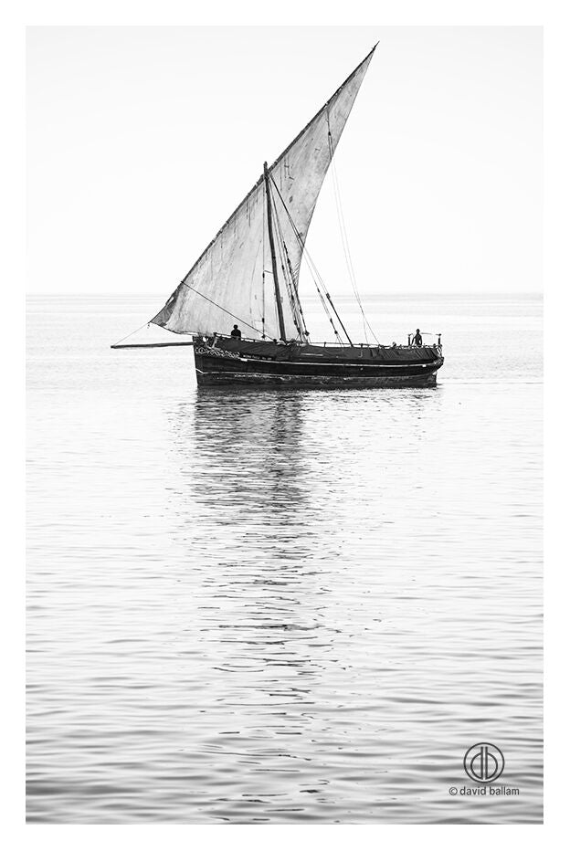 David Ballam Rolled Canvas Prints - Zanzibar At Sea Collection (120cm x 180cm)