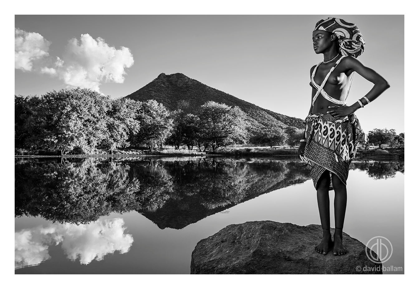 David Ballam Rolled Canvas Prints - Angola Collection (120cm x 80cm)