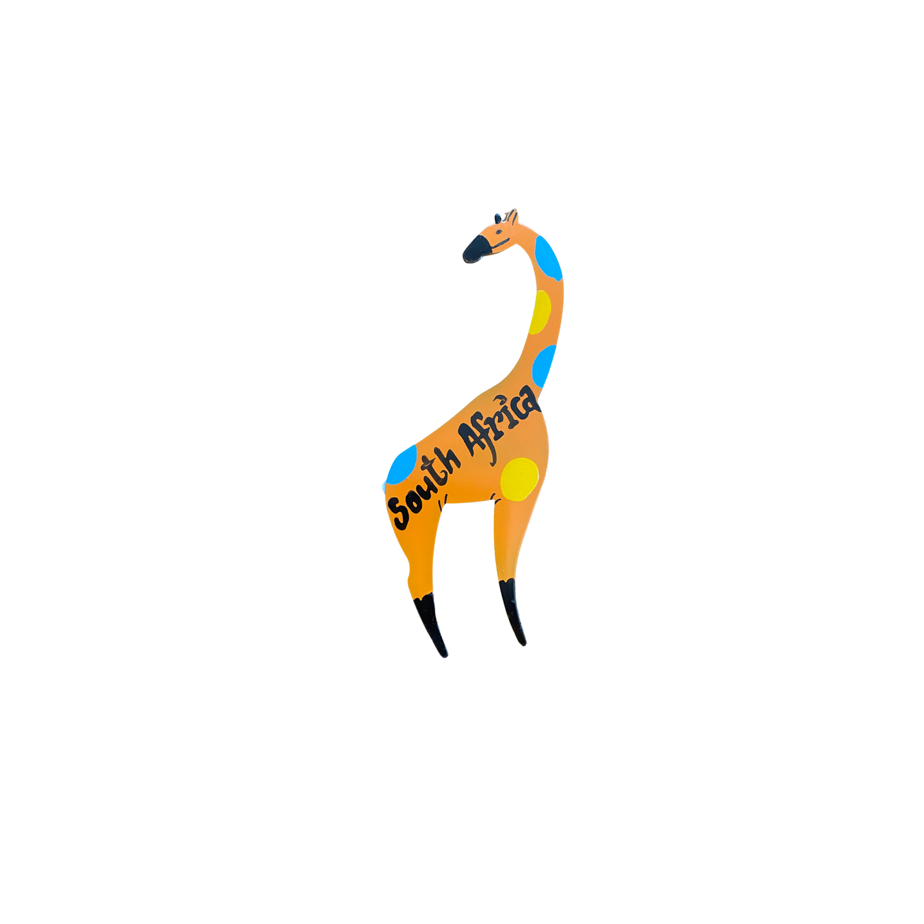 Hand Painted Animal Fridge Magnet (Plains Animals)