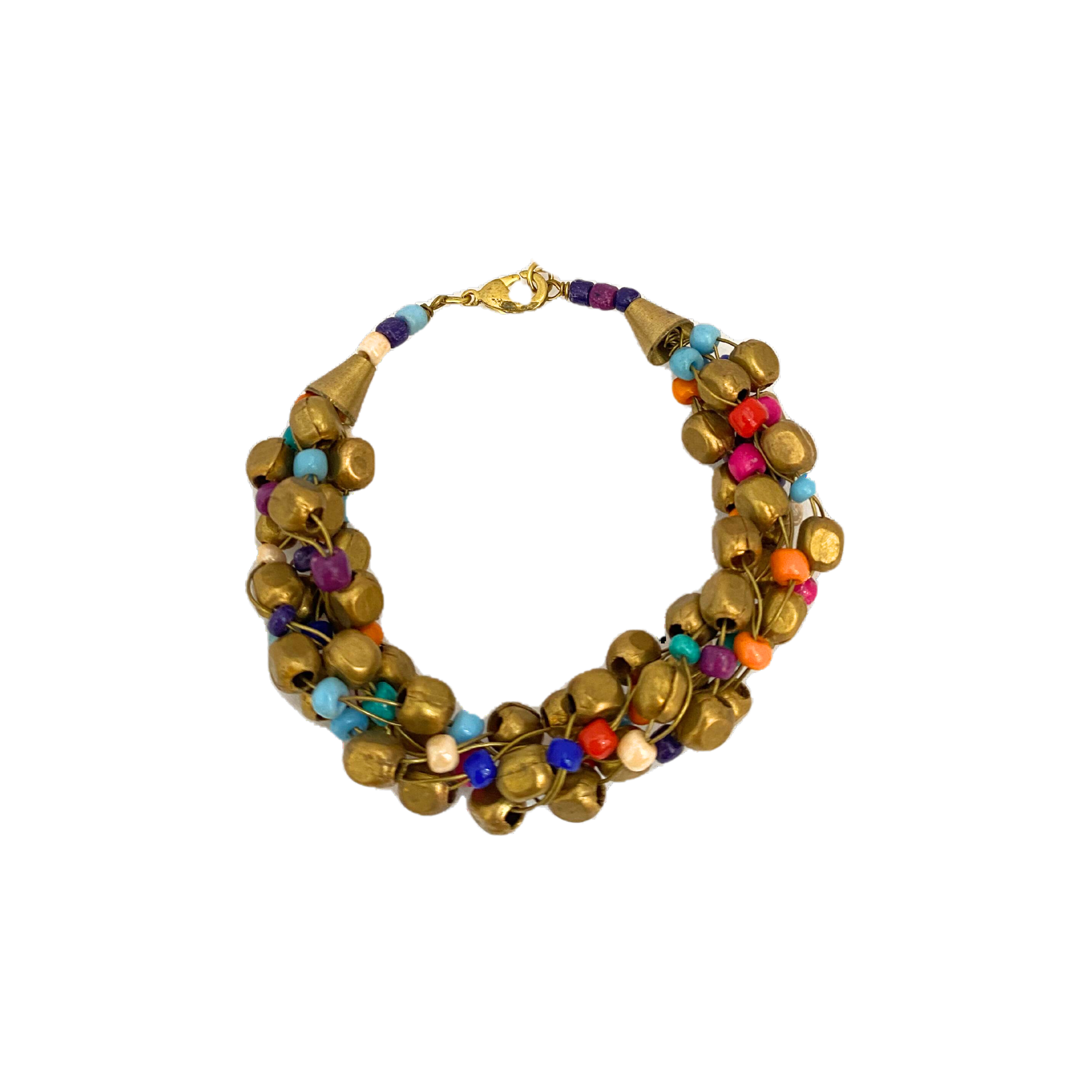 Holly Gold Beaded Bracelet