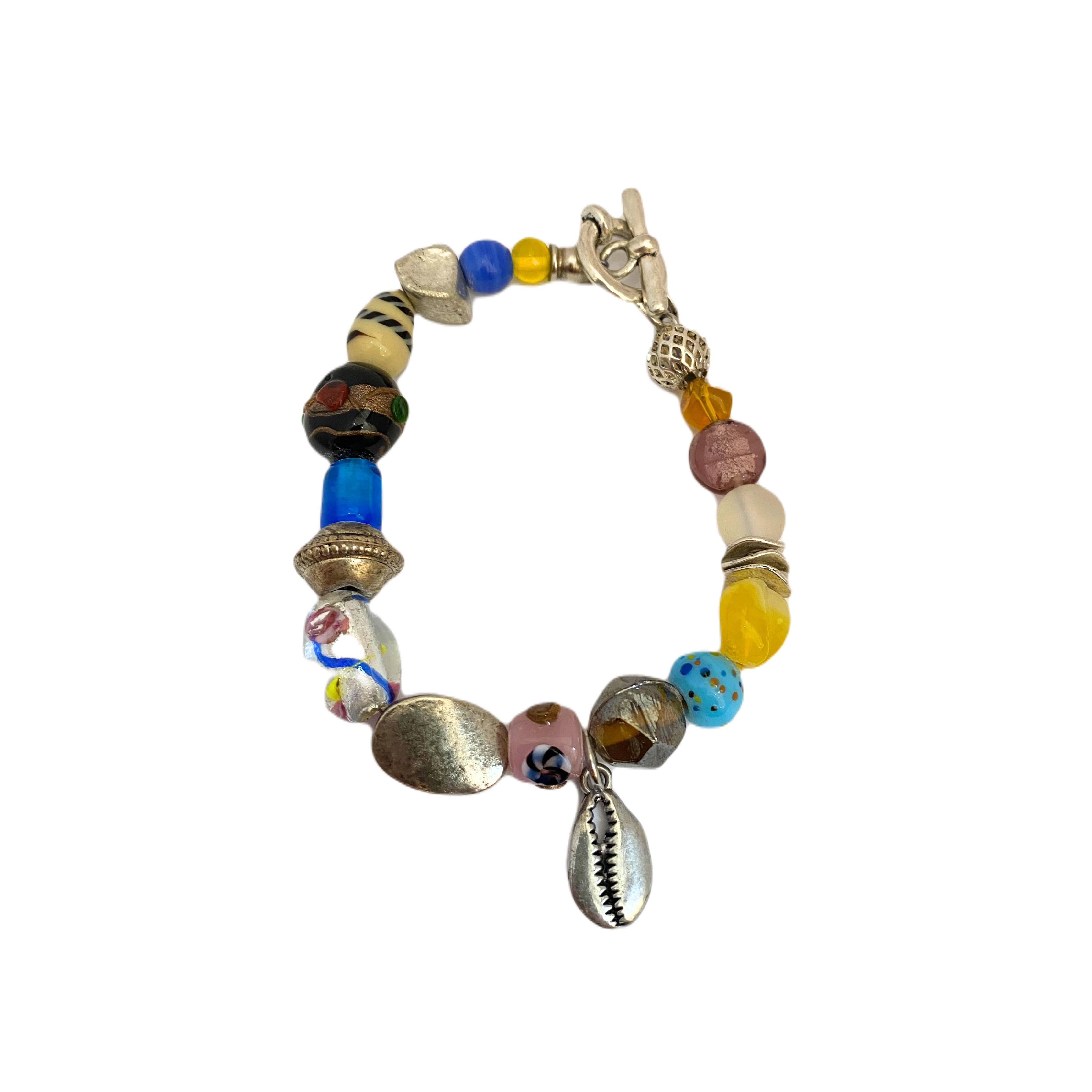 Wanda Beaded Shell Bracelet