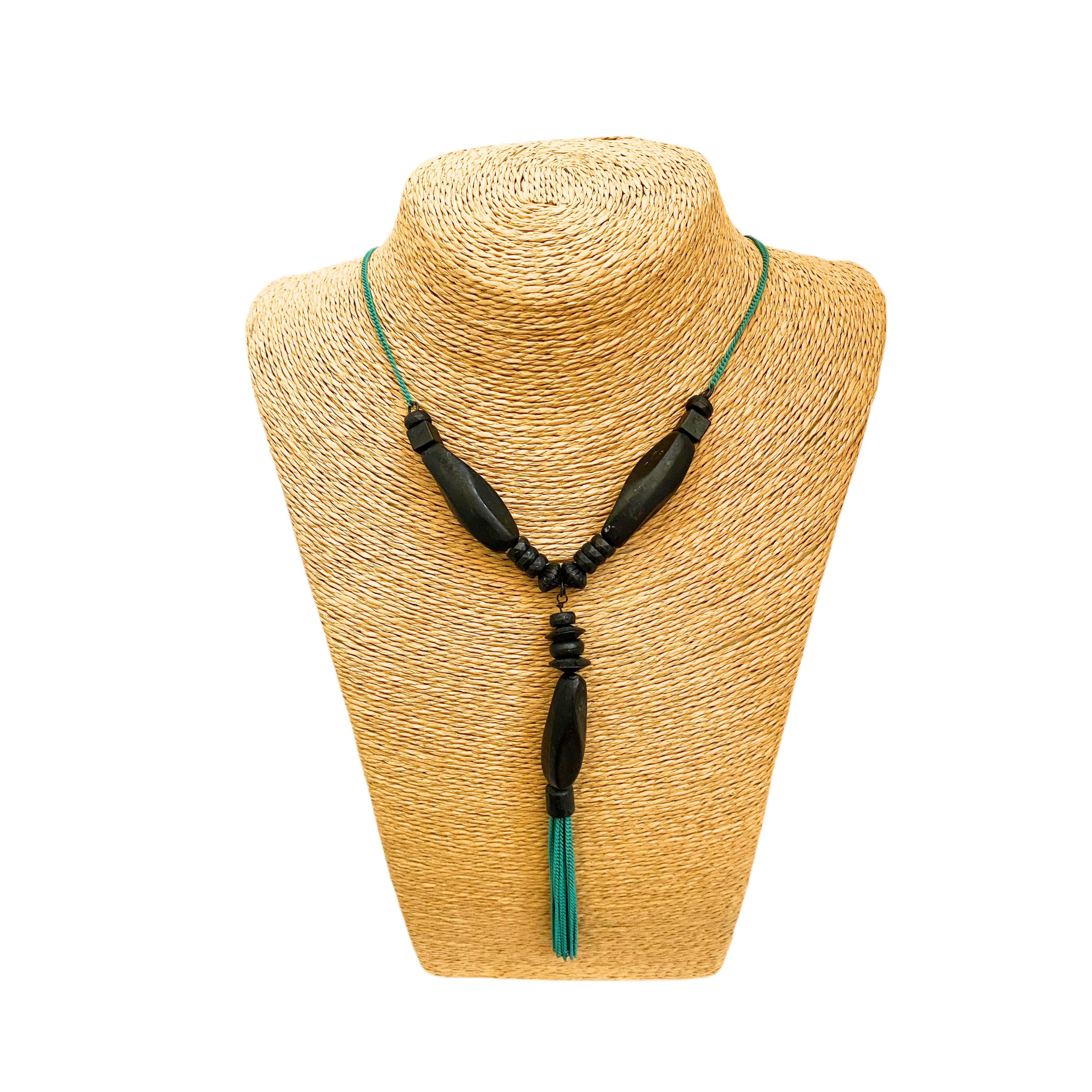 Nali Charcoal Turquoise Necklace