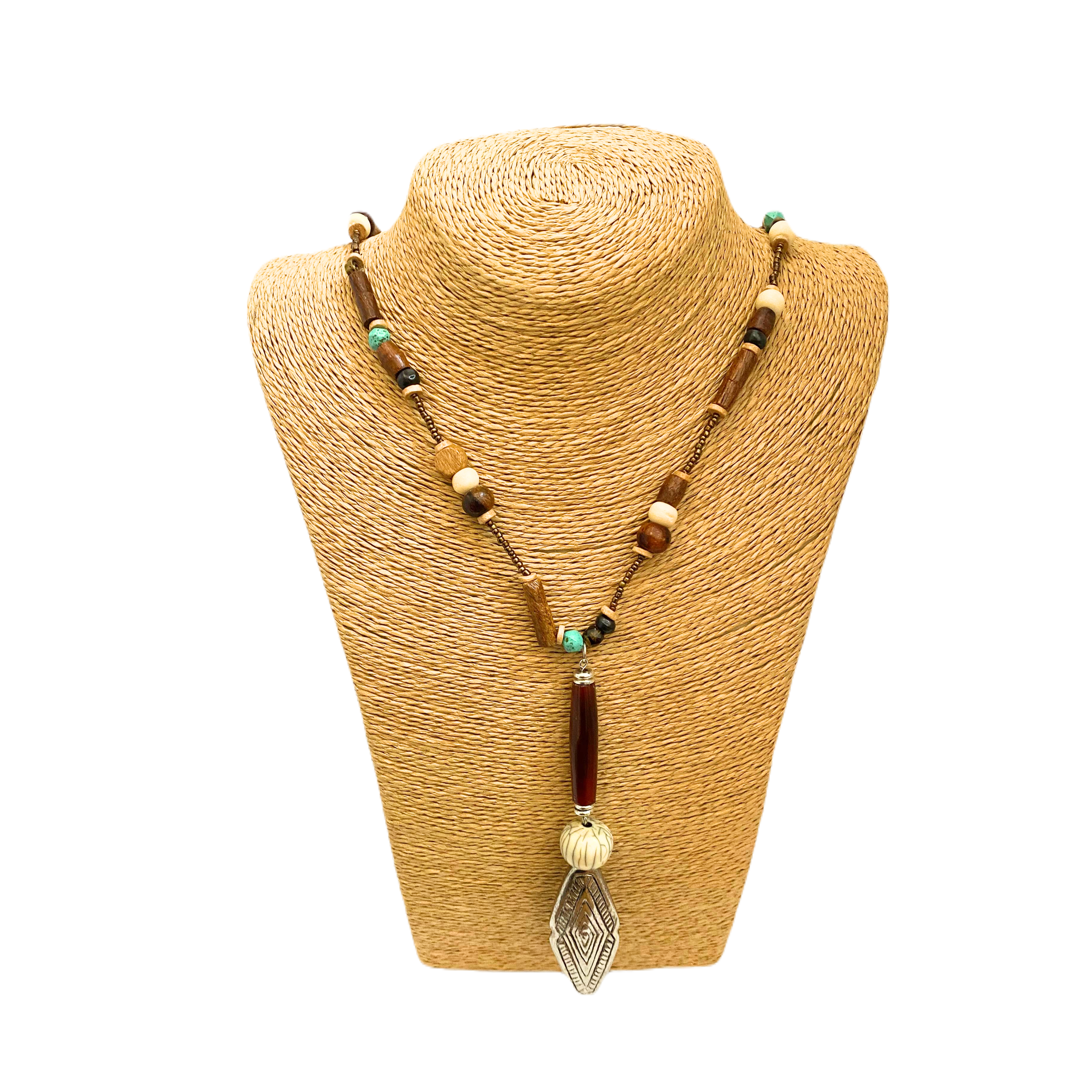 Yoki Spear Beaded Necklace
