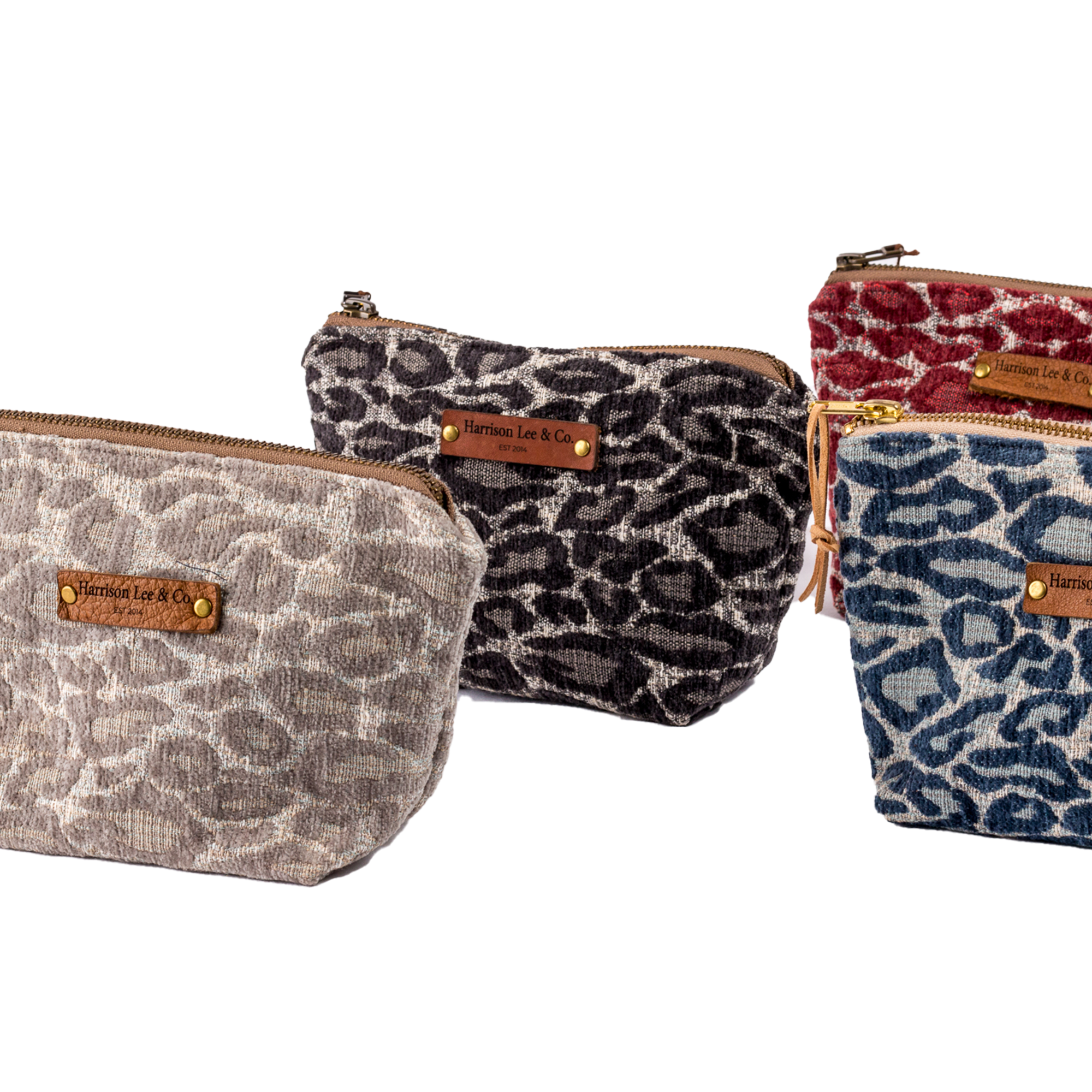 Handmade Flat Bottom Fabric Pouches