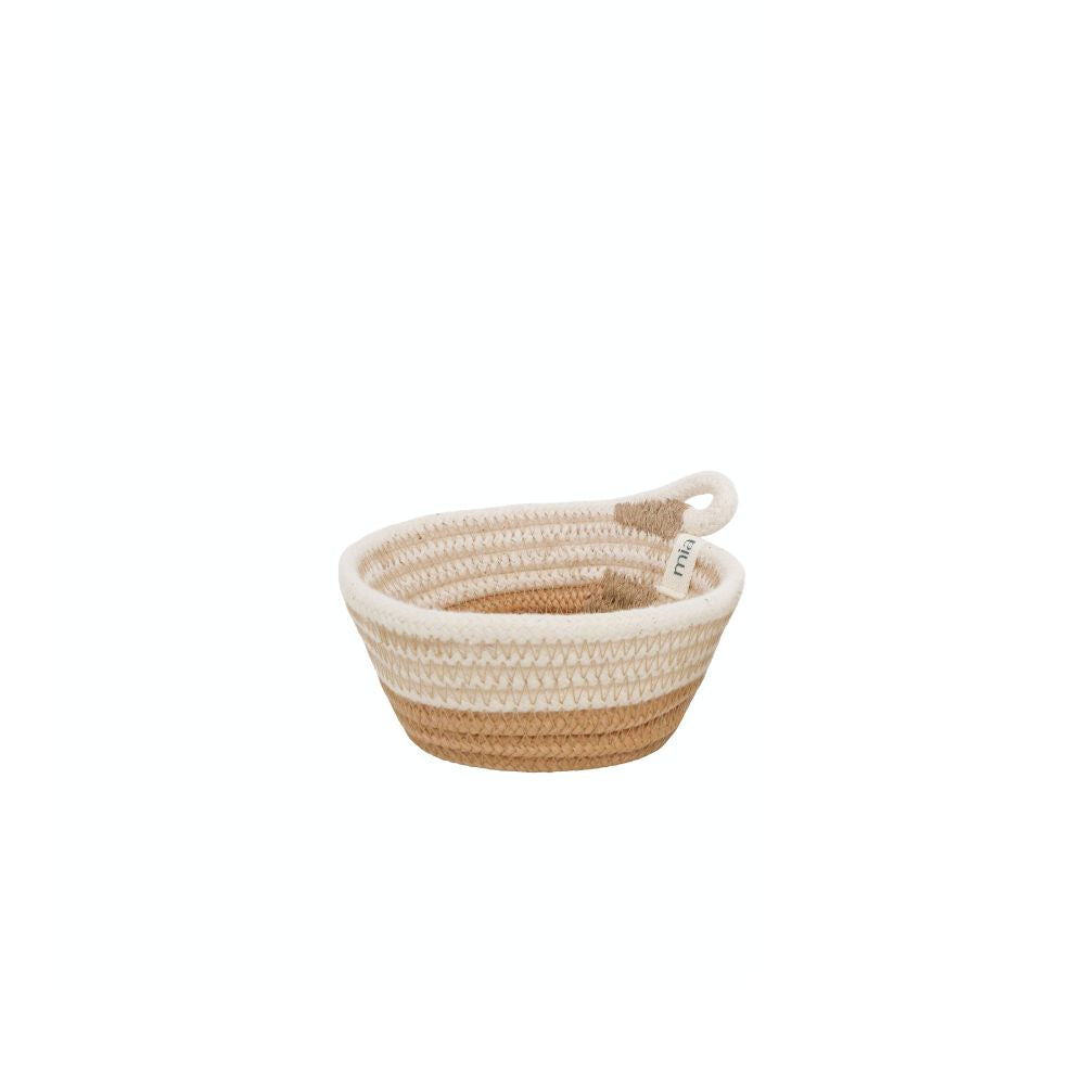 Cotton Woven Petite Trinket Bowl(XXS)