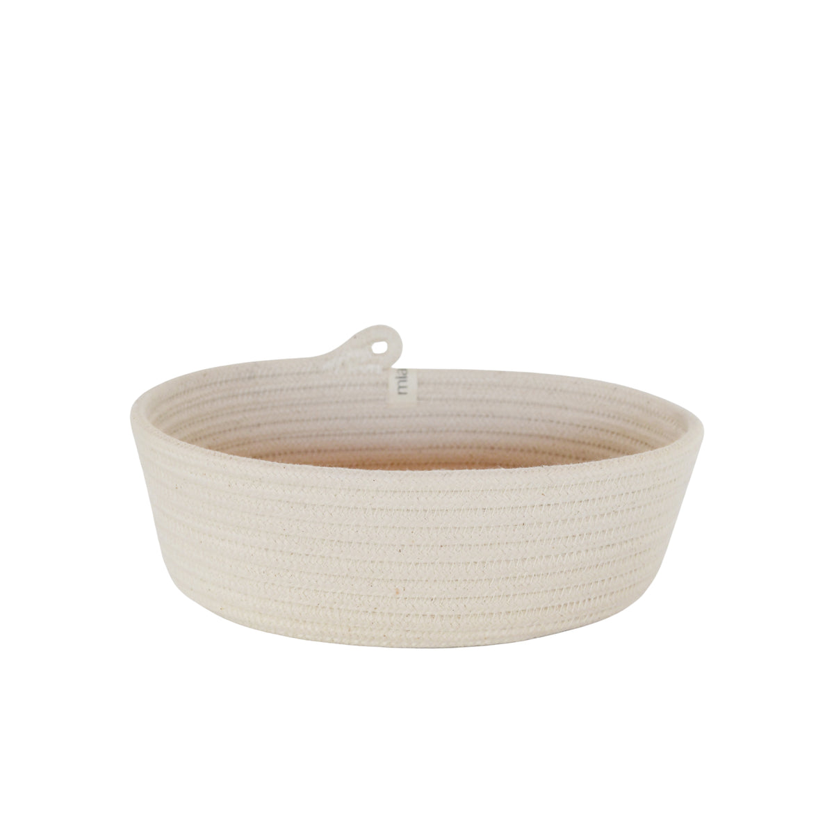 Cotton Woven Essentials Oval Basket (XS)