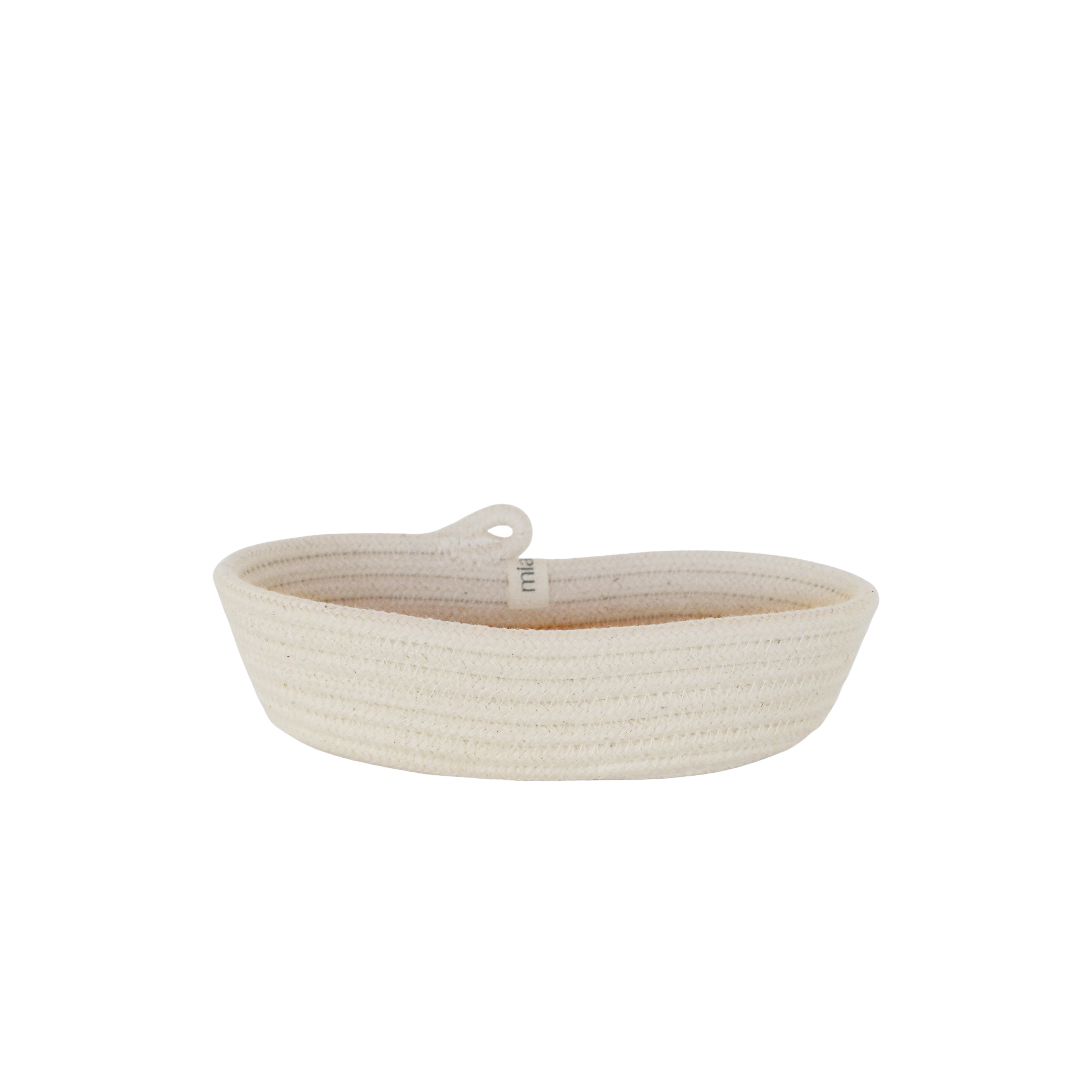 Cotton Woven Petite Oval Basket(XXS)
