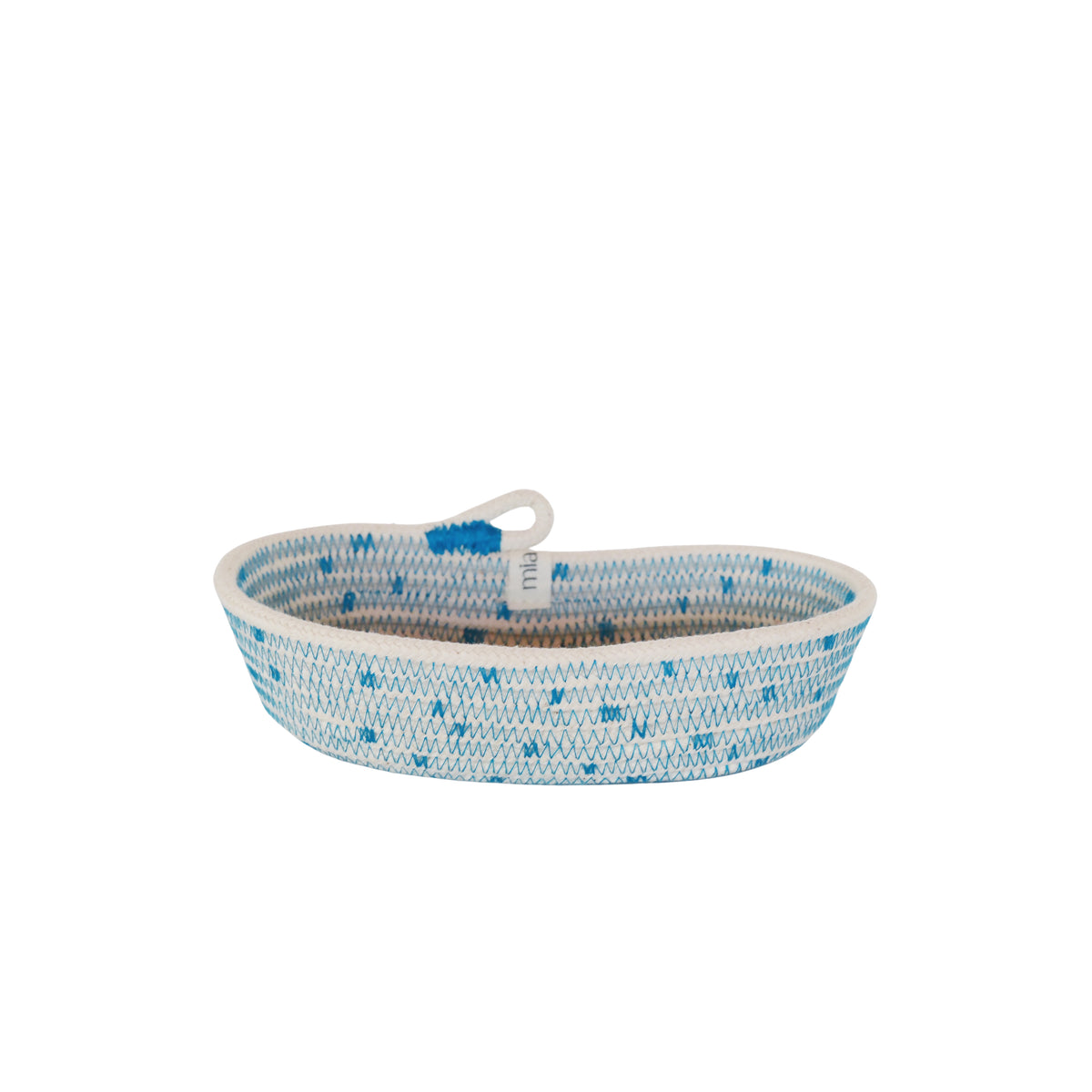 Cotton Woven Petite Oval Basket(XXS)