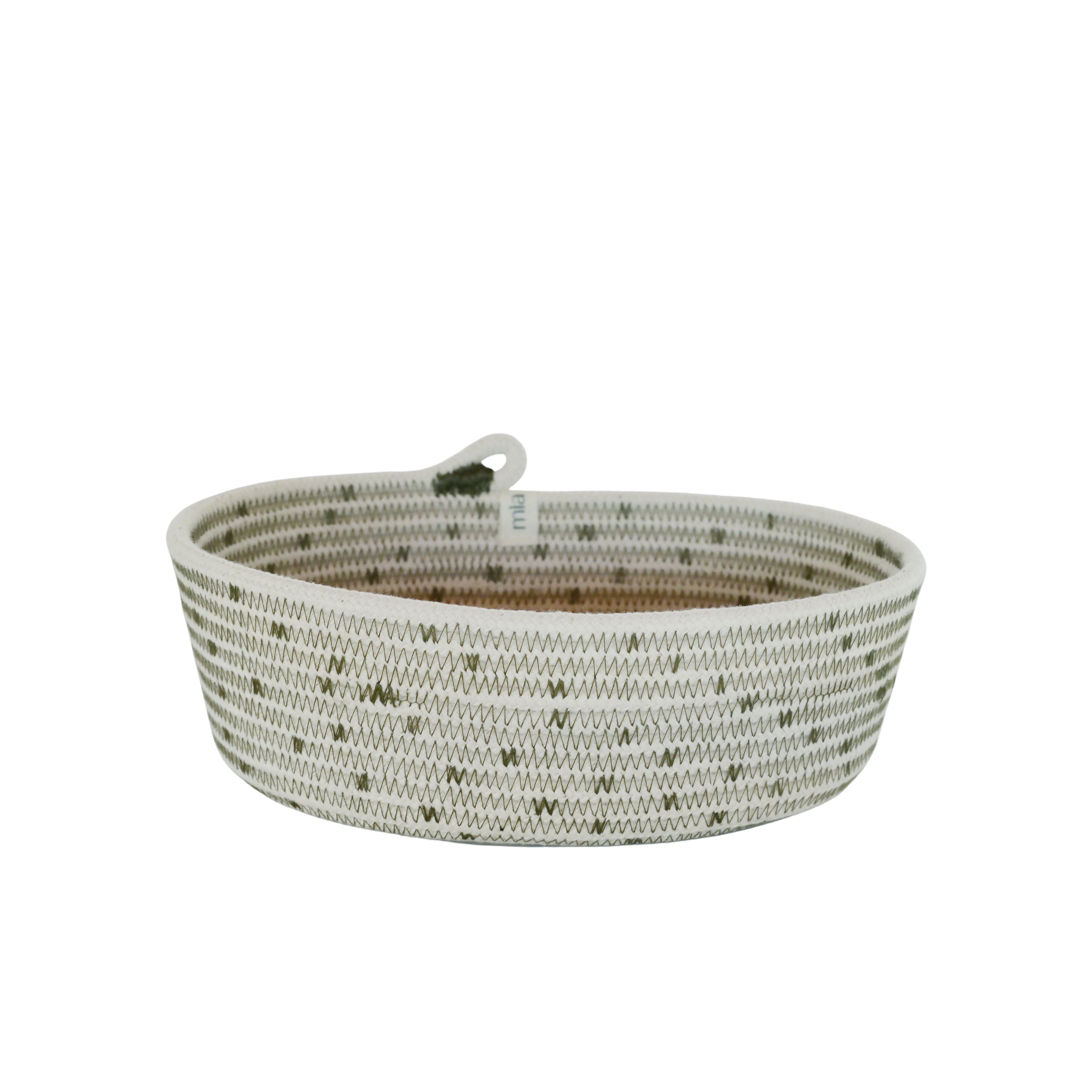 Cotton Woven Essentials Oval Basket (XS)