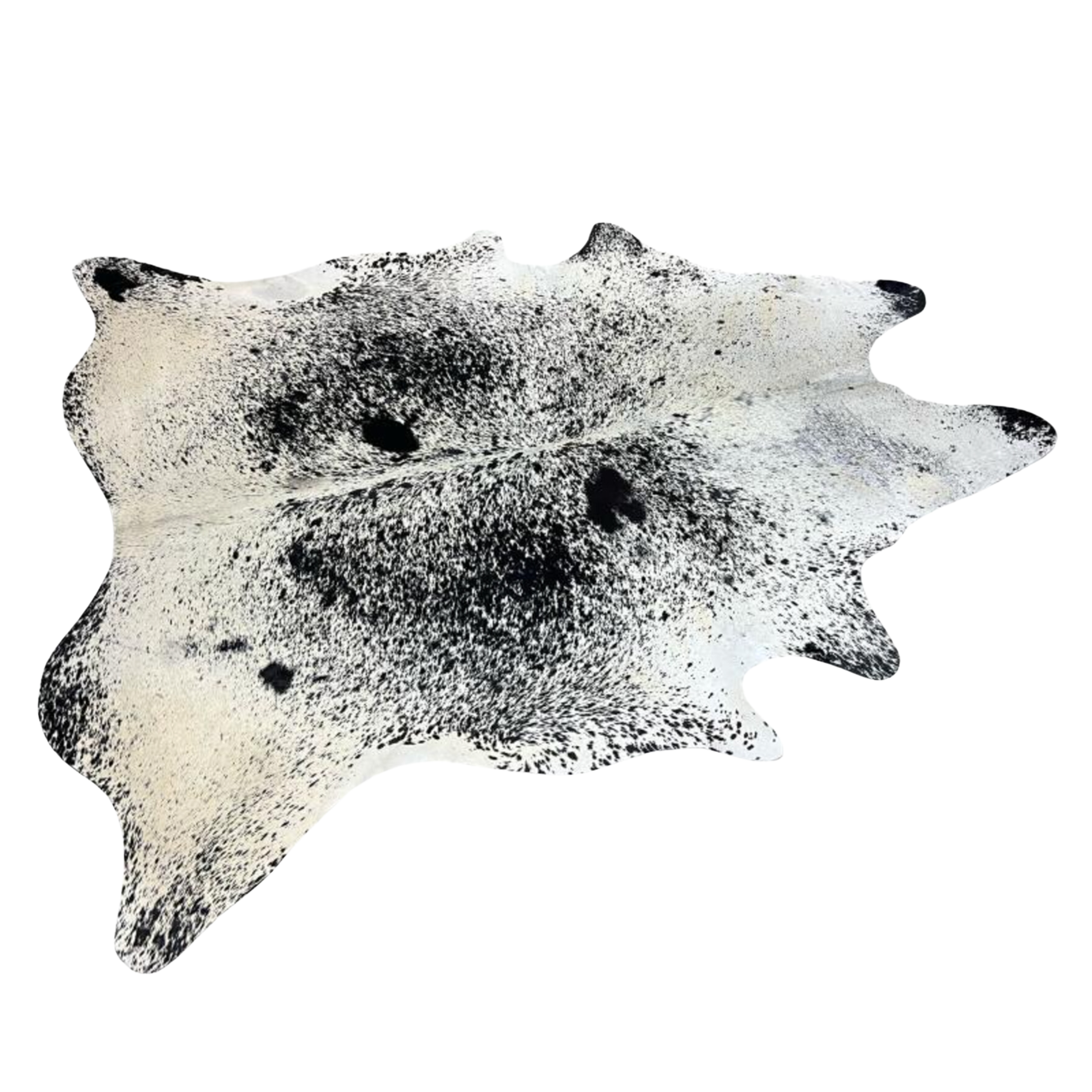 Painted White and Black AASS Grade Cowhide