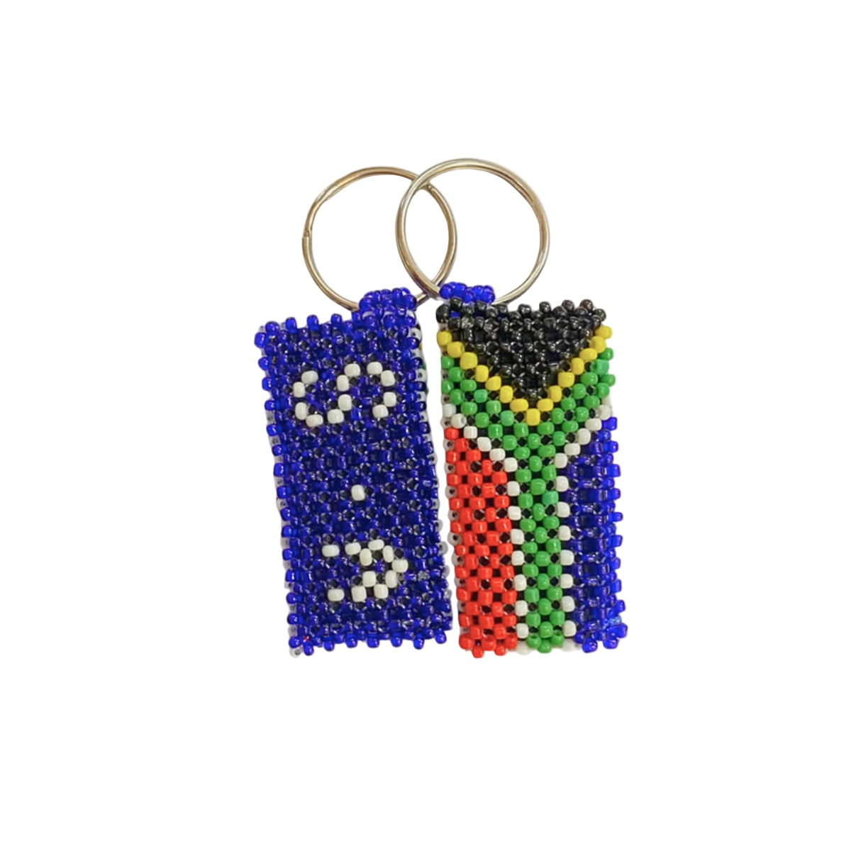 Beaded SA & Flag Keyrings
