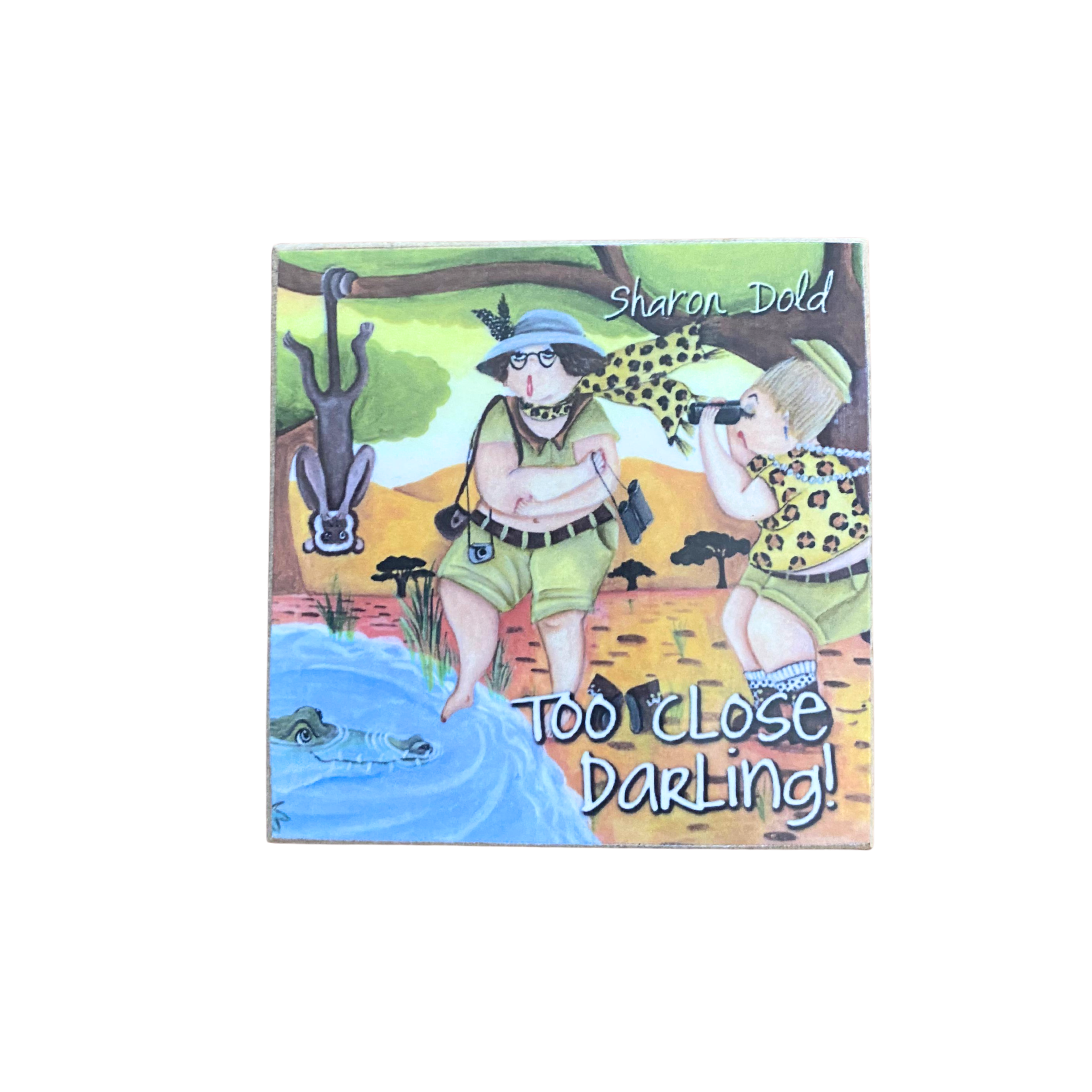 Sharon Dold's Fat Ladies On Safari Fridge Magnets