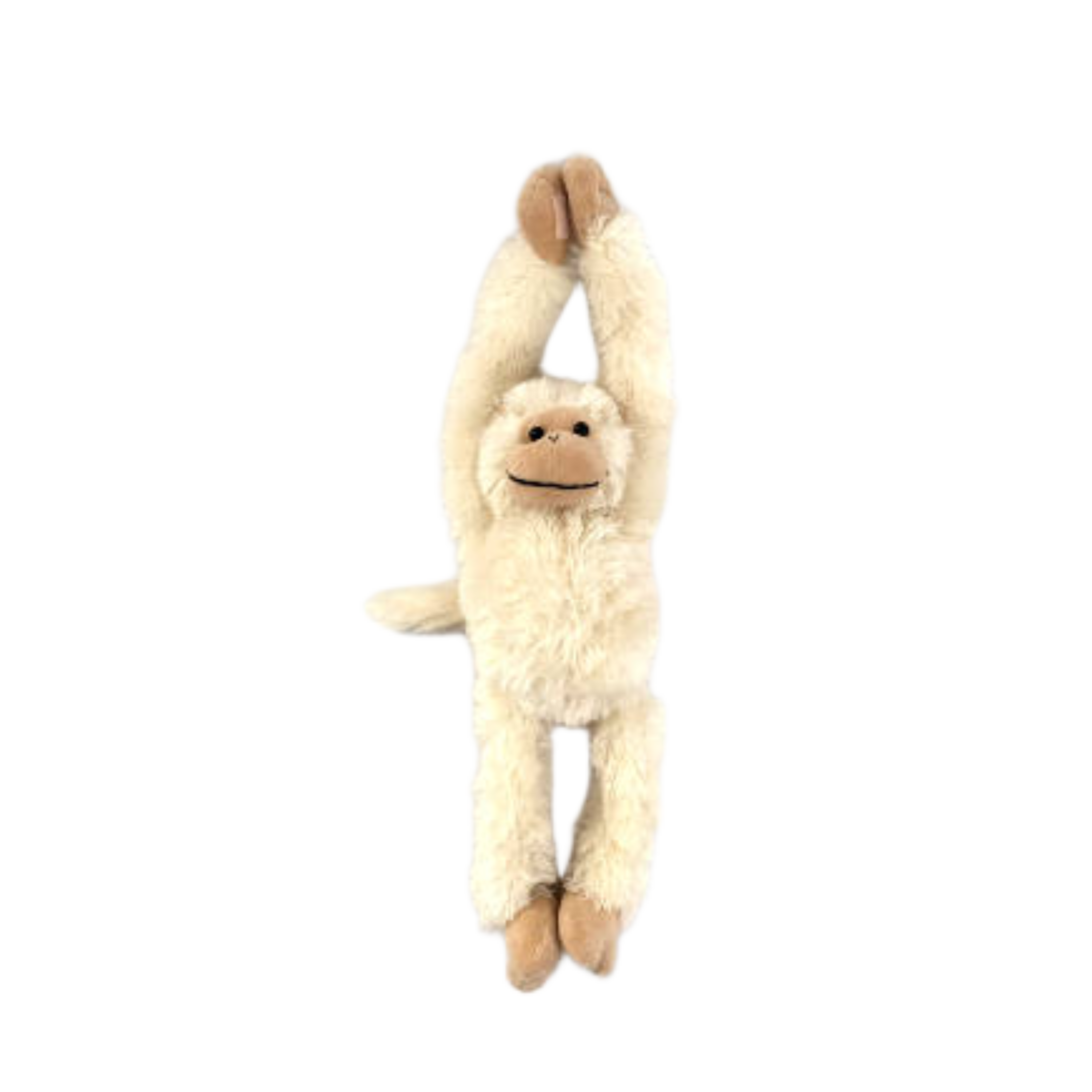Long Hanging Cream Monkey Toy