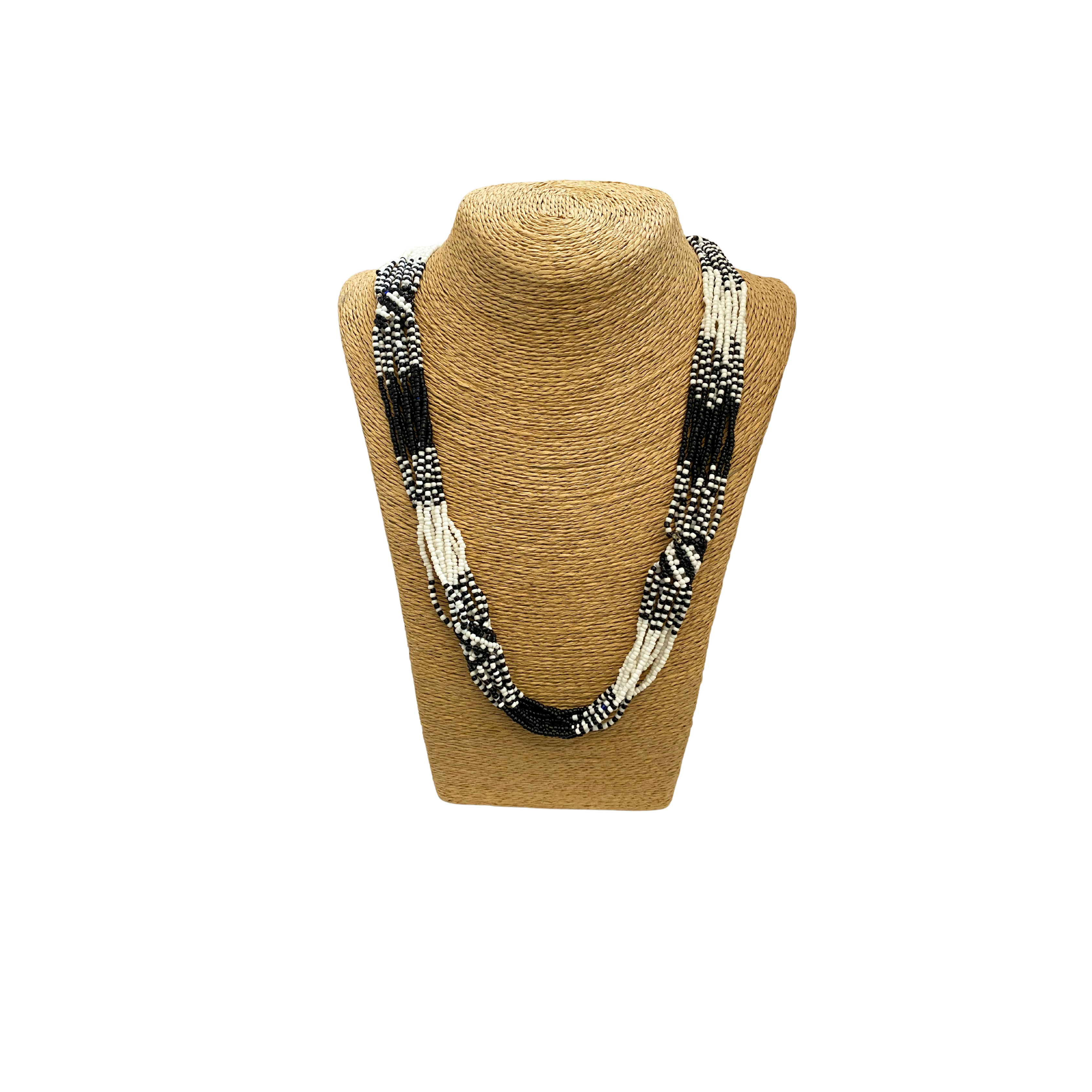 Traditional Zulu Hand Beaded Necklace (Colourful)