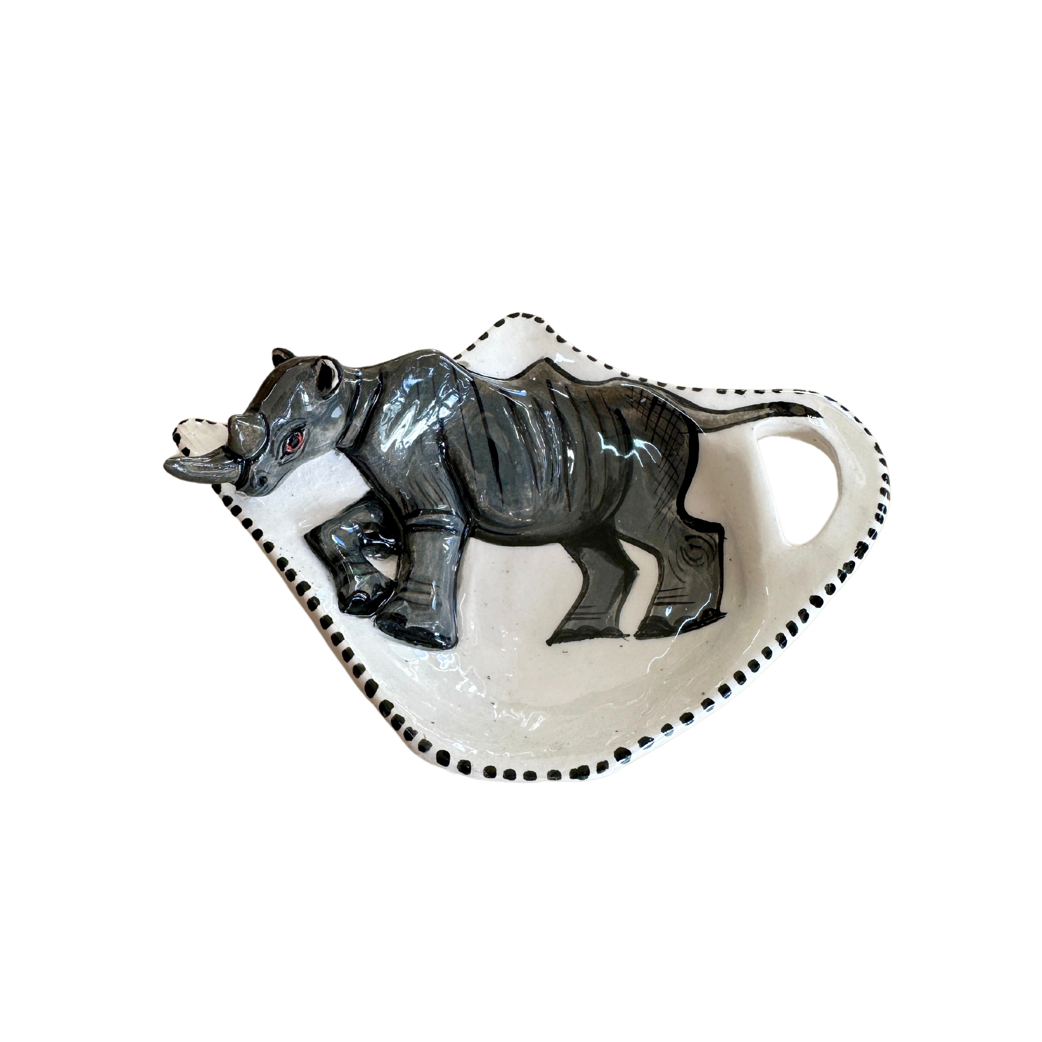 Ceramic Animal Teabag Holder
