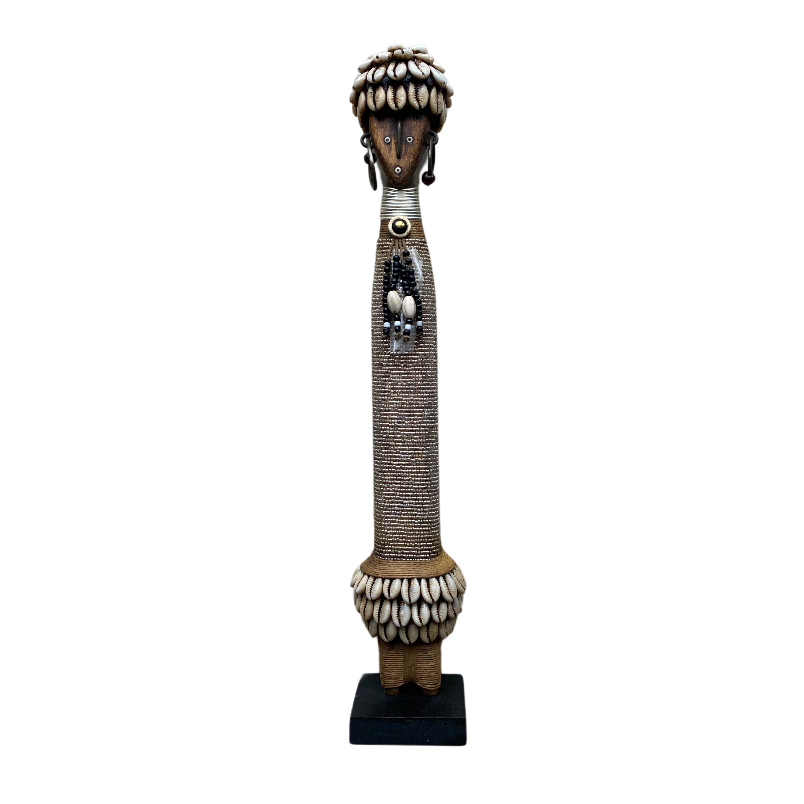 40cm Wooden Beaded Namji Dolls