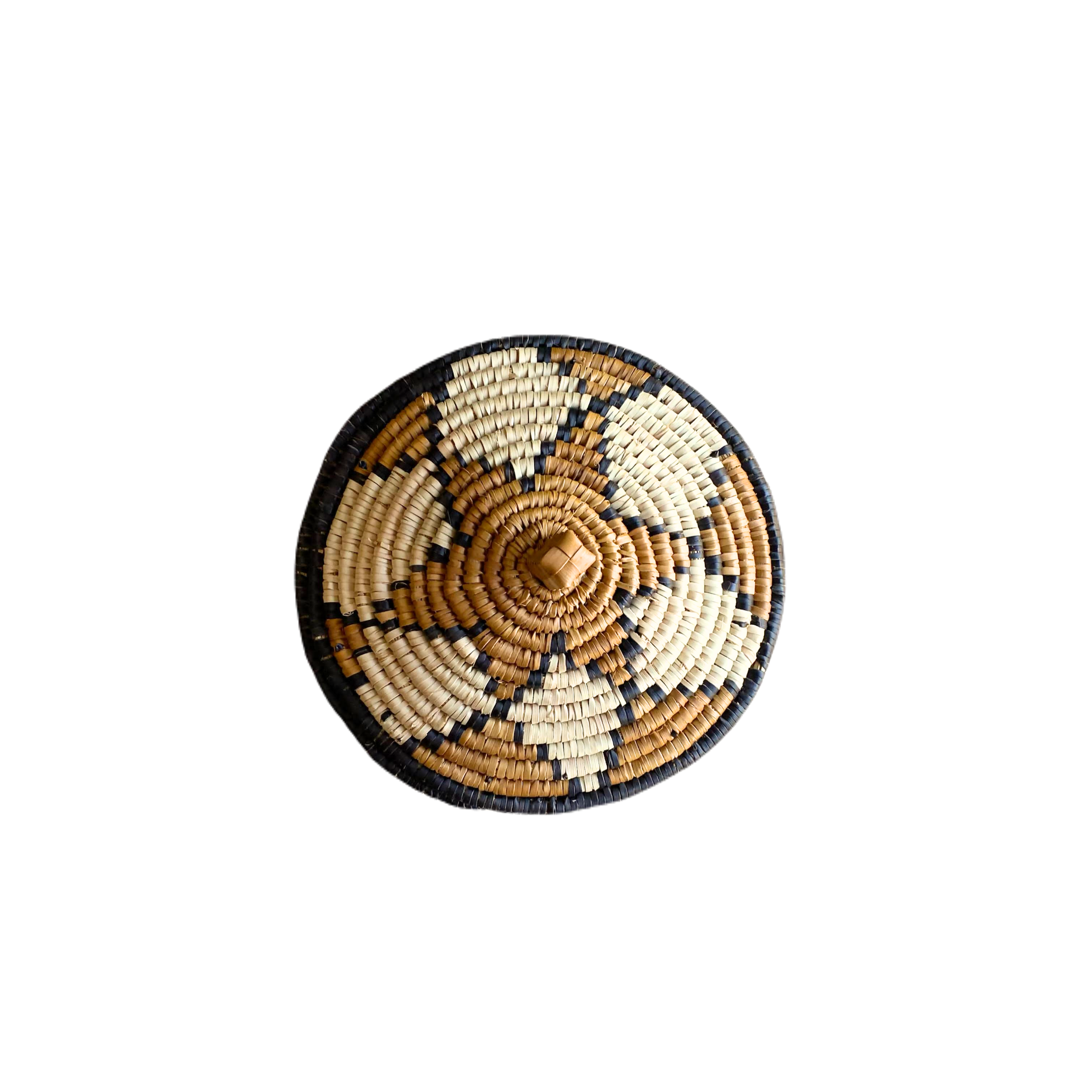 Hand Woven Tall Zulu Diamond Basket - Akana