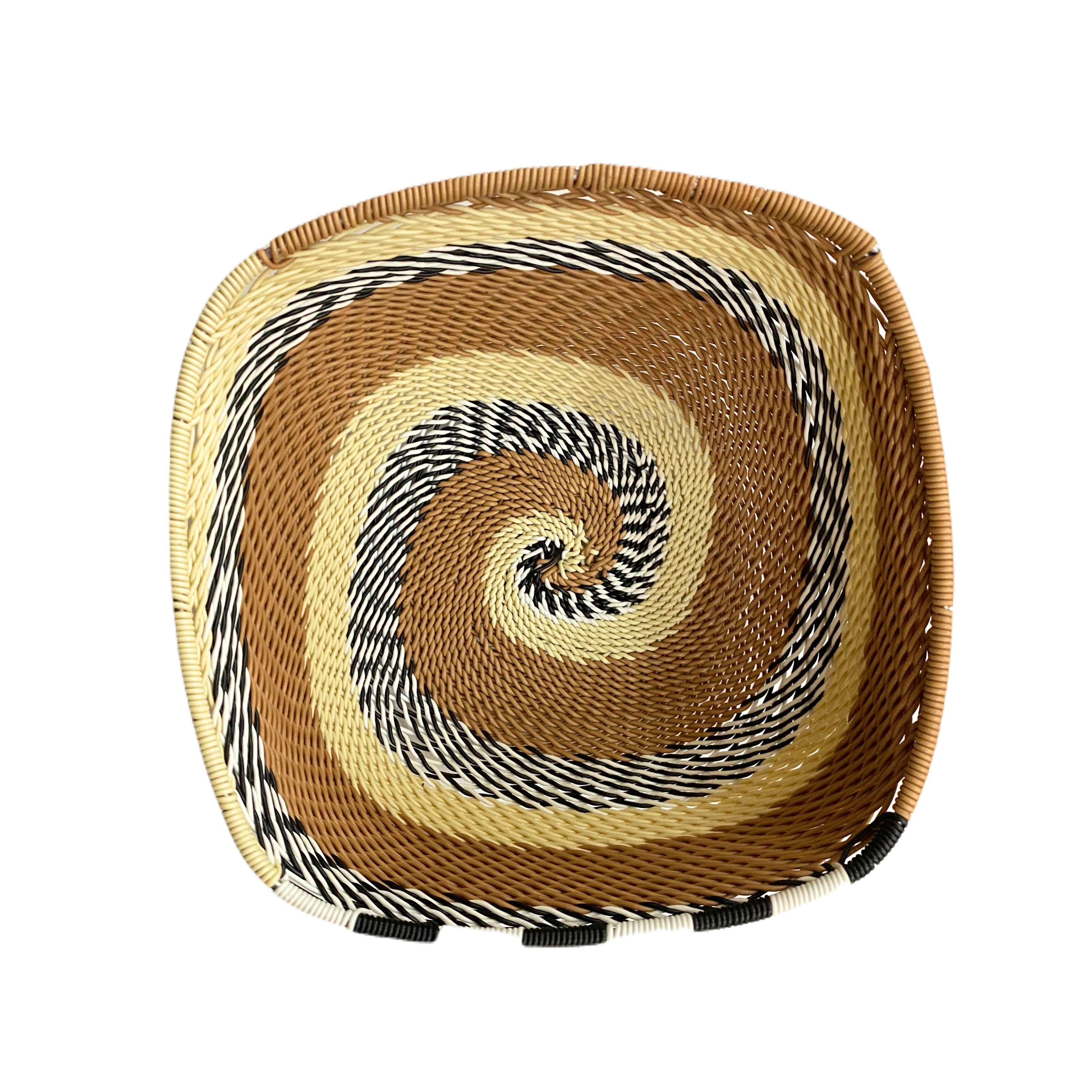 Zulu Telephone Wire Square Bowls (14cm)
