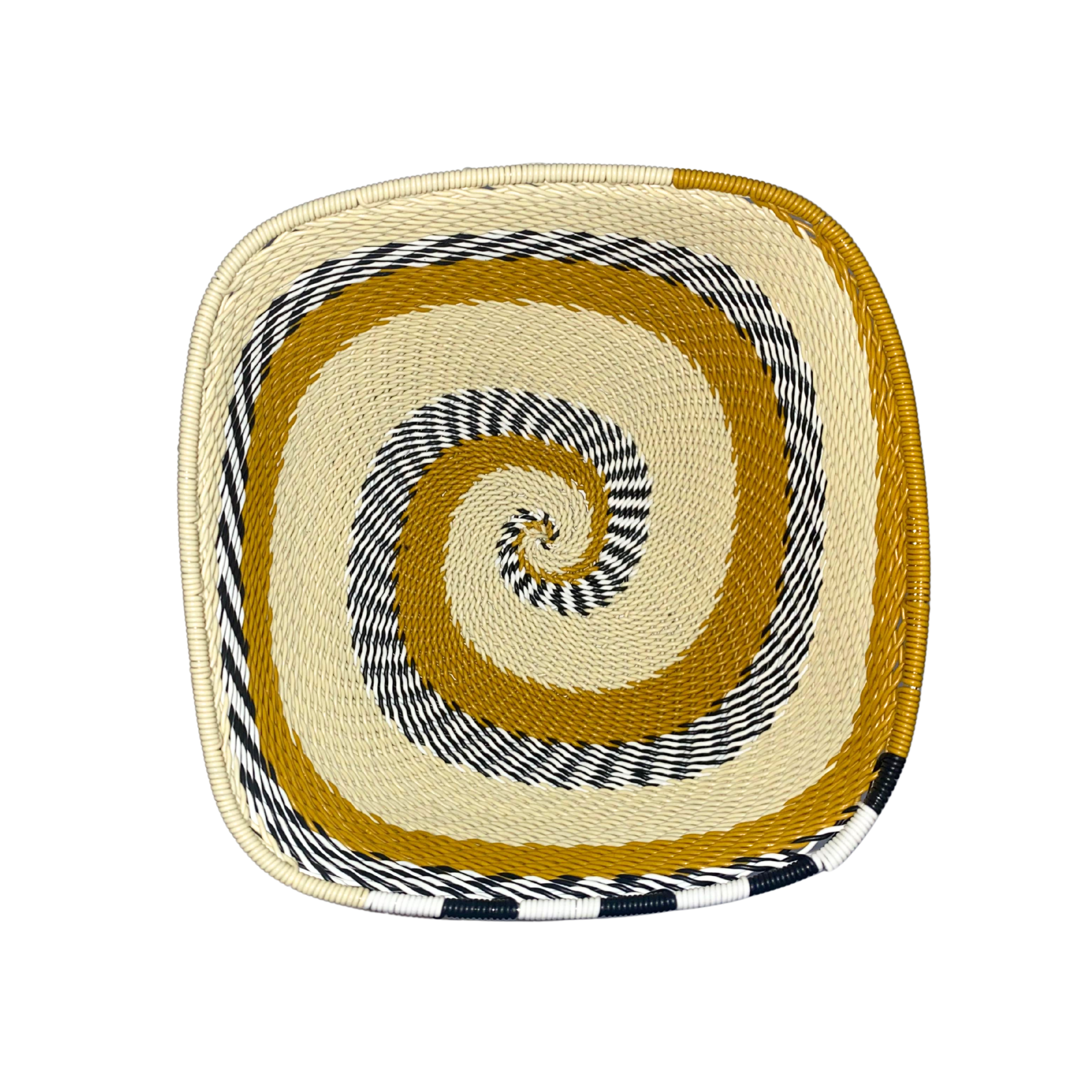 Zulu Telephone Wire Square Bowls (14cm)