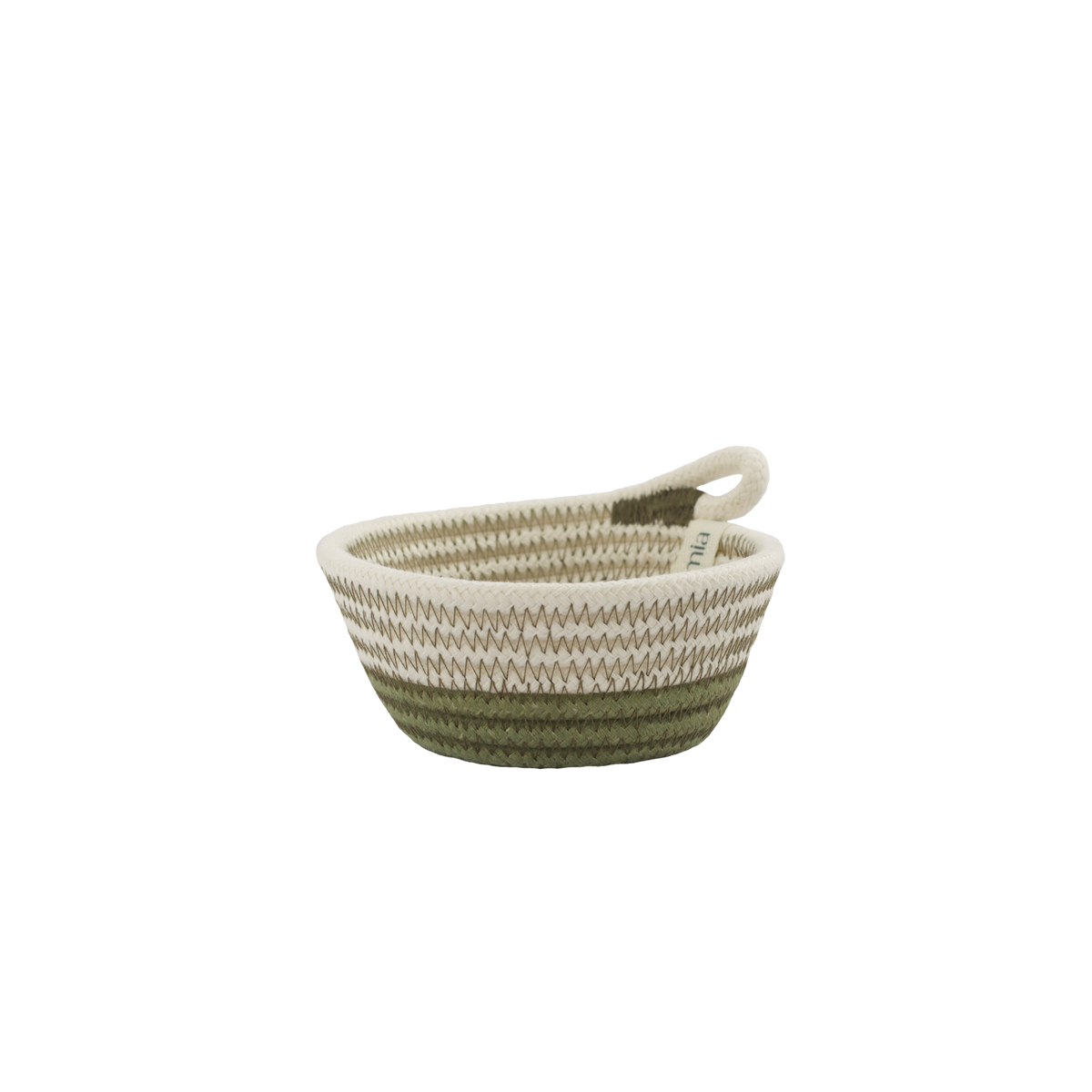 Cotton Woven Petite Trinket Bowl(XXS)