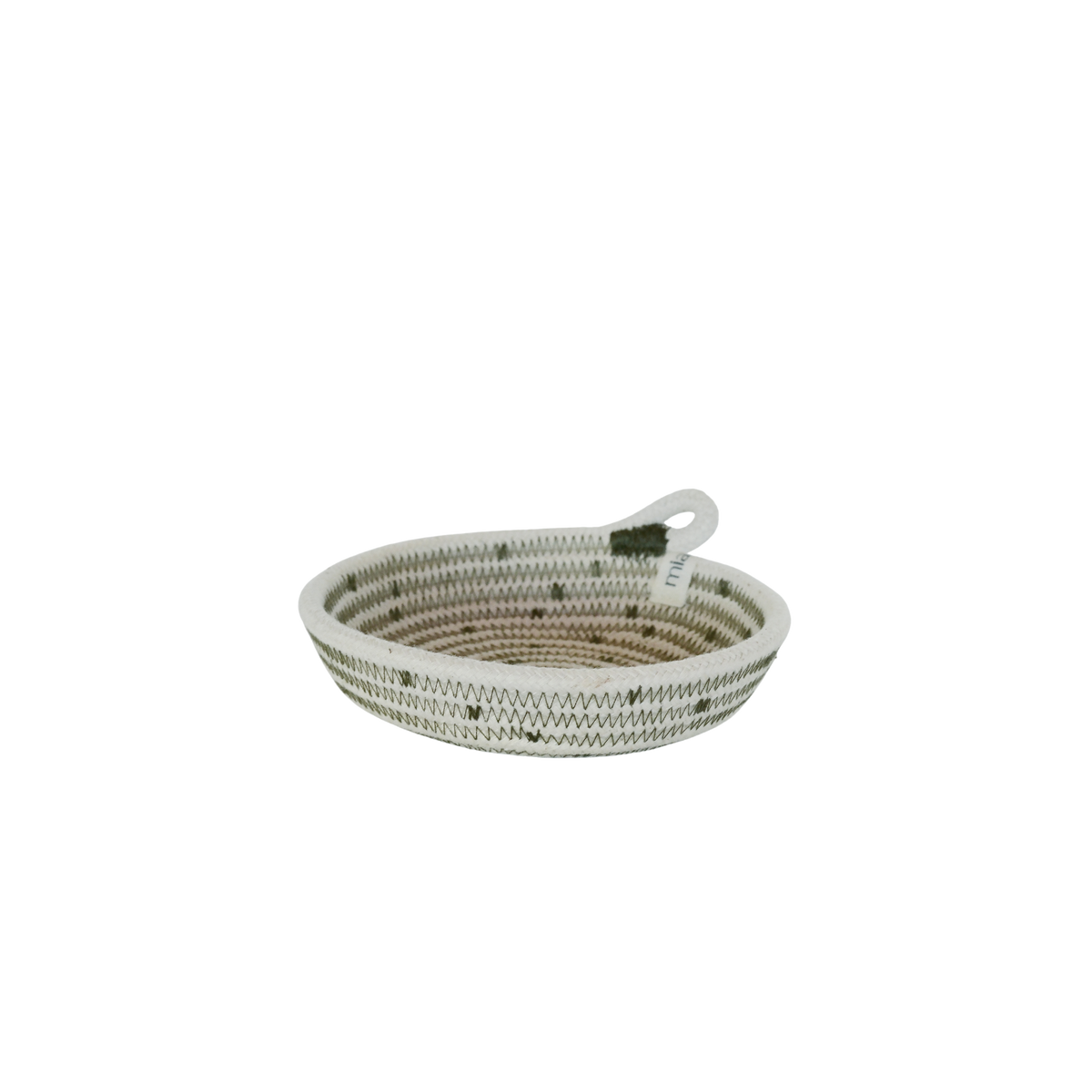 Cotton Woven Petite Trinket Tray (XS)