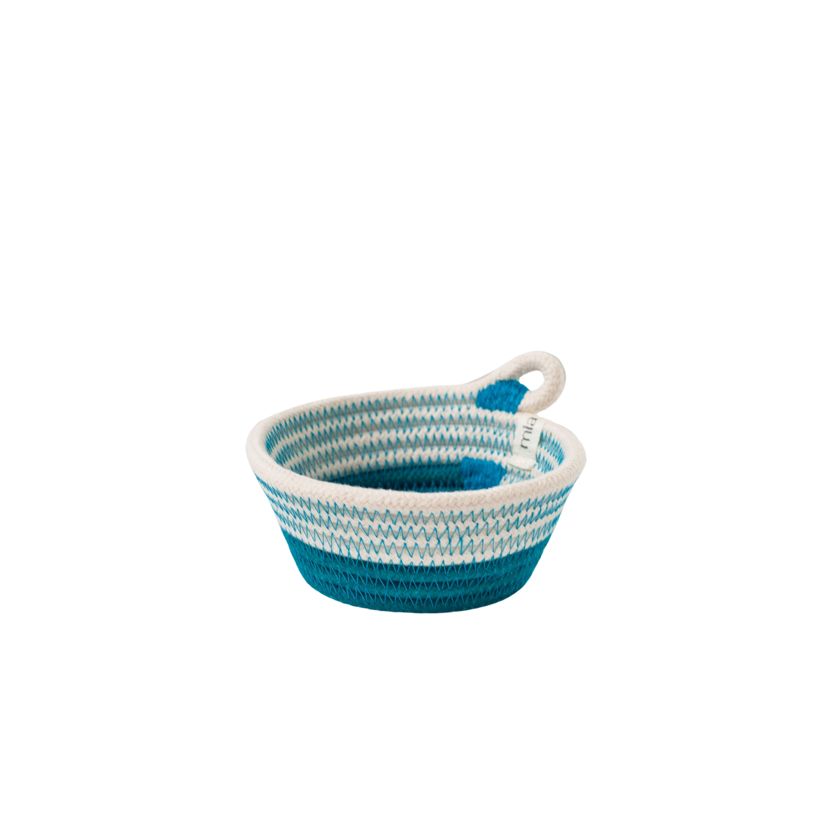 Cotton Woven Petite Trinket Bowl(XXS)