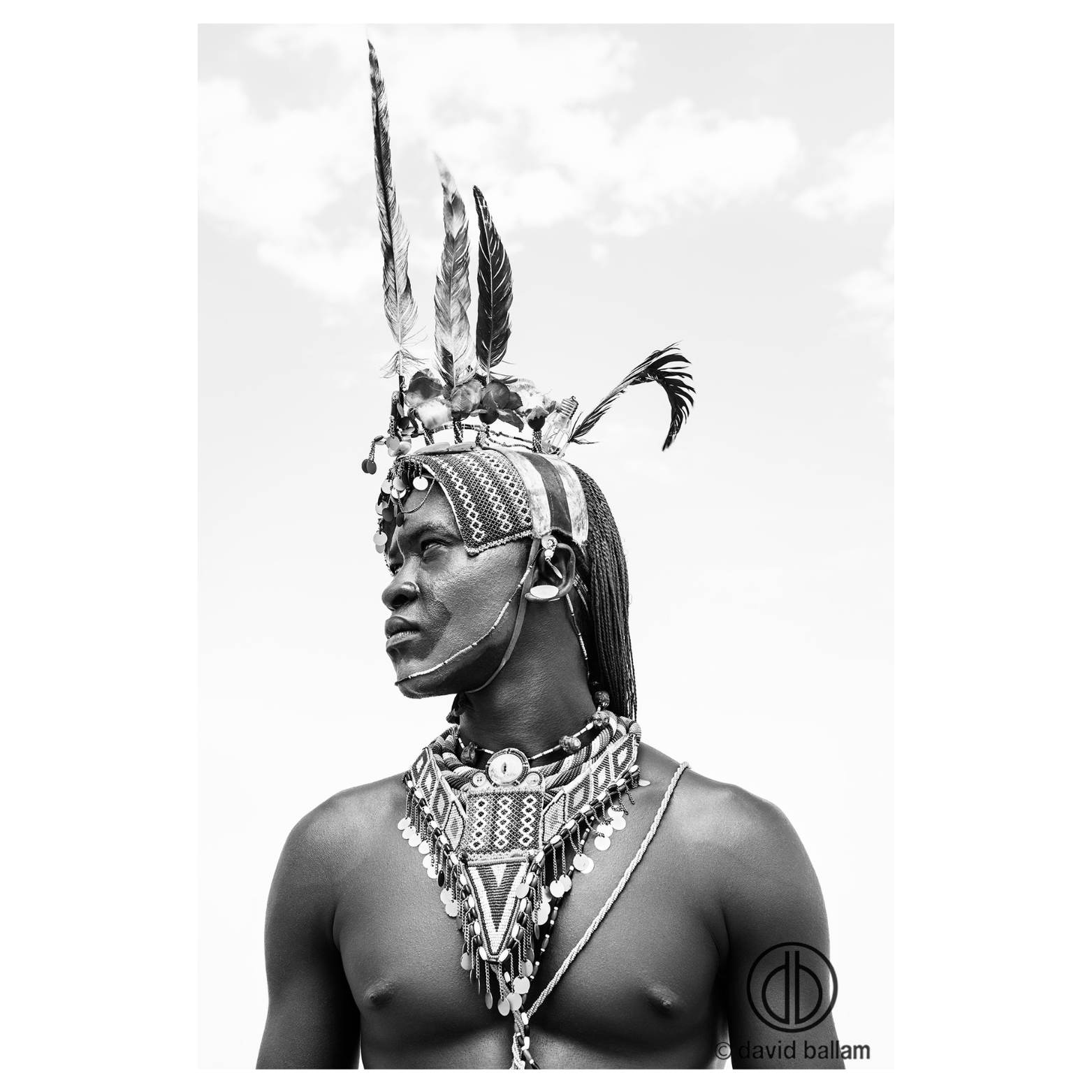 David Ballam Rolled Canvas Prints - Kenya's Turkana Tribe (120cm x 80cm)