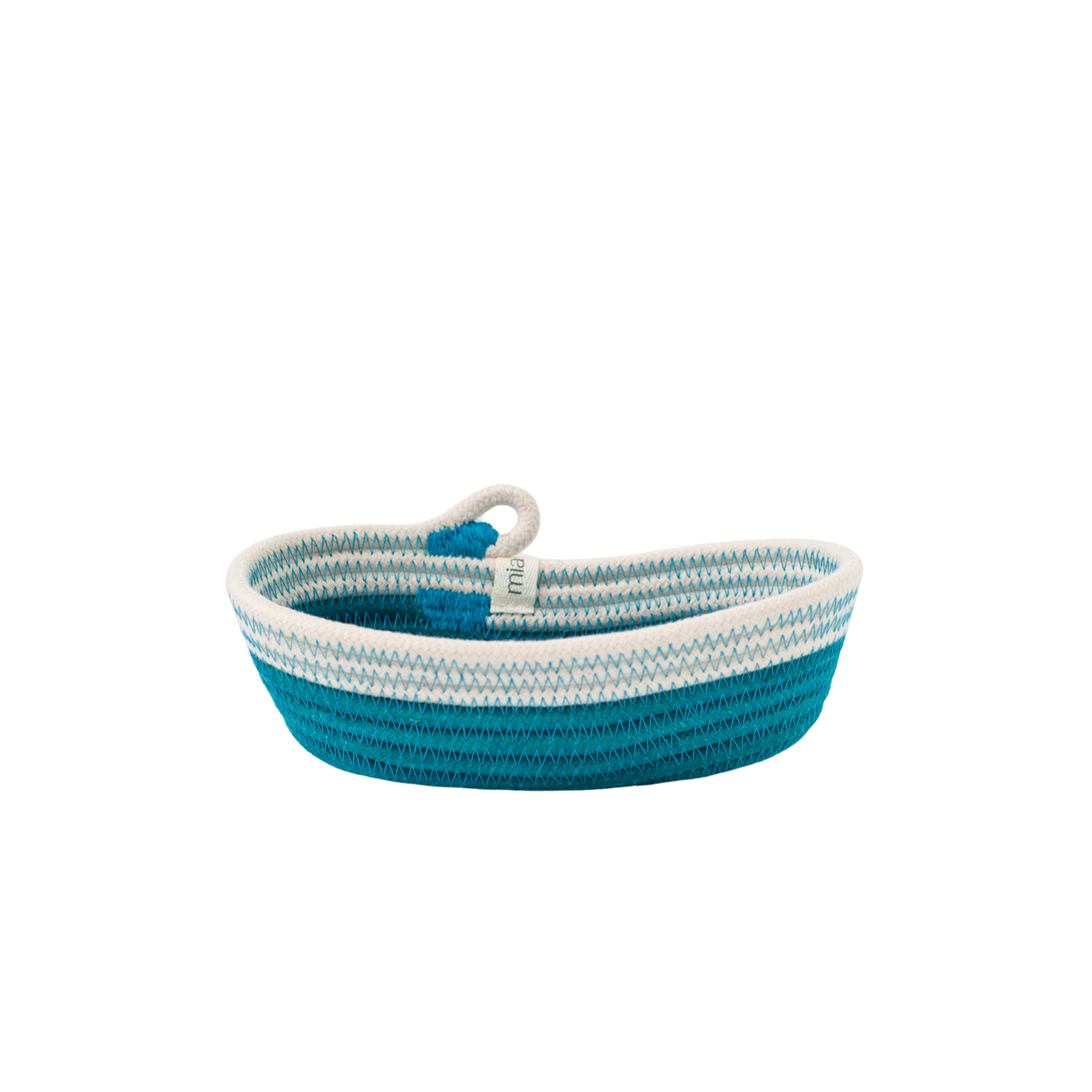 Cotton Woven Petite Oval Basket(XXS)
