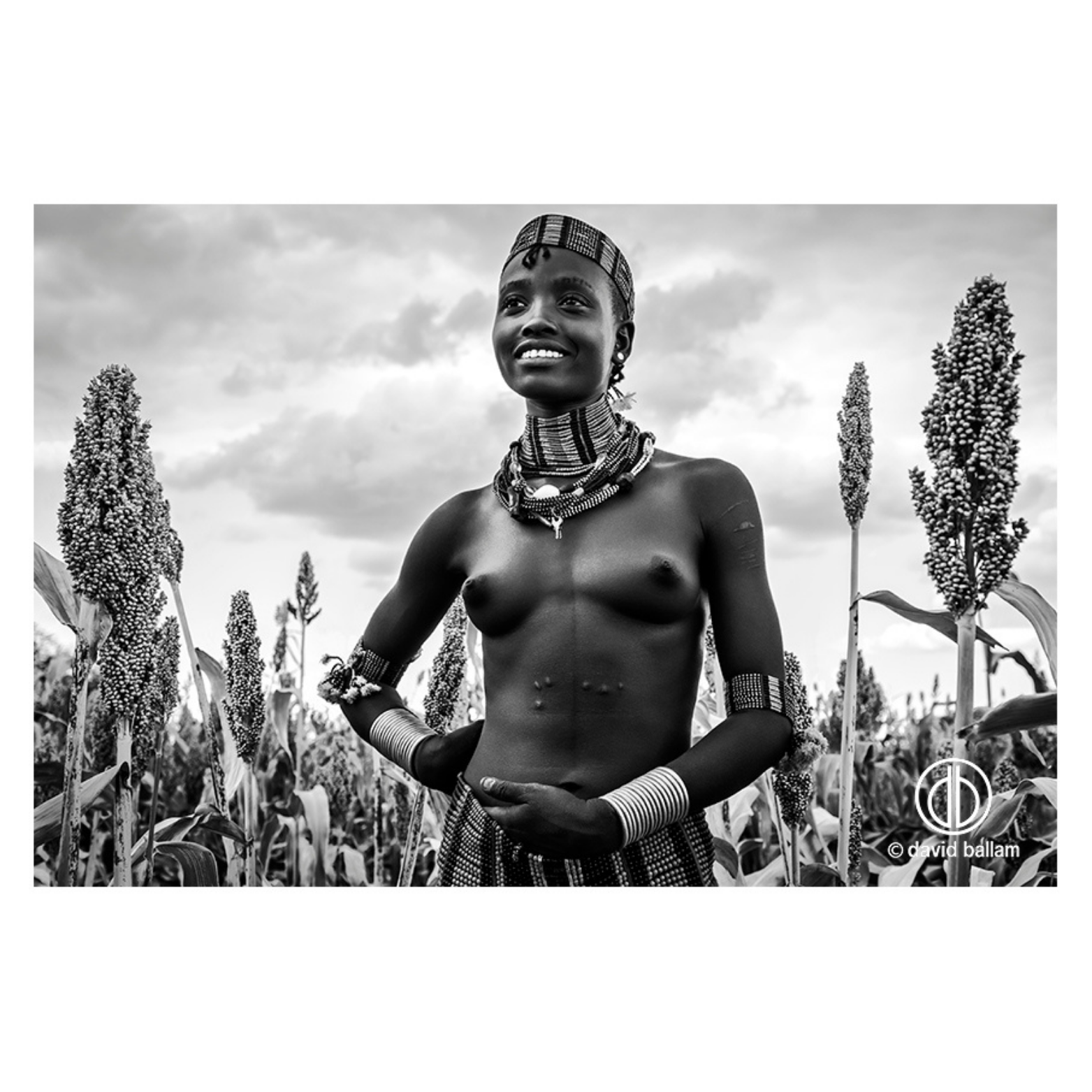 David Ballam Rolled Canvas Prints - Ethiopia's Omo Tribe (120cm x 180cm)