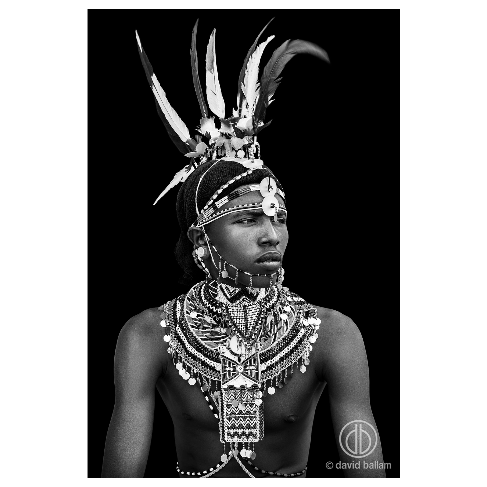 David Ballam Rolled Canvas Prints - Kenya's Turkana Tribe (120cm x 80cm)